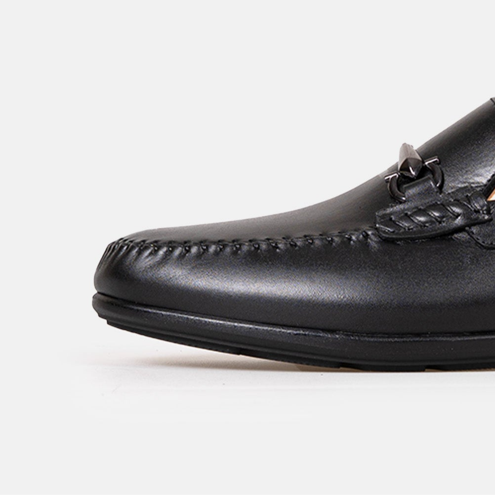 Volzak 5419 Mocassin en cuir Noir