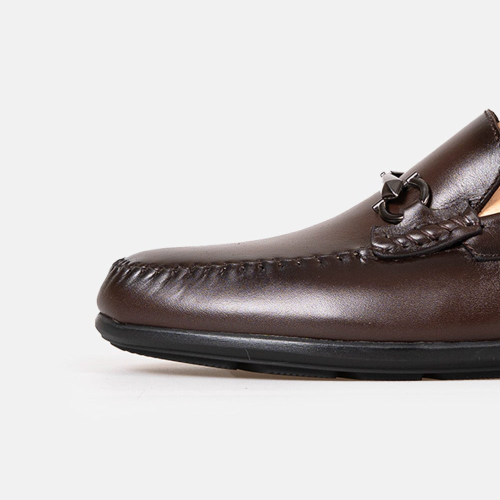 Volzak 5419 Mocassin en cuir Marron