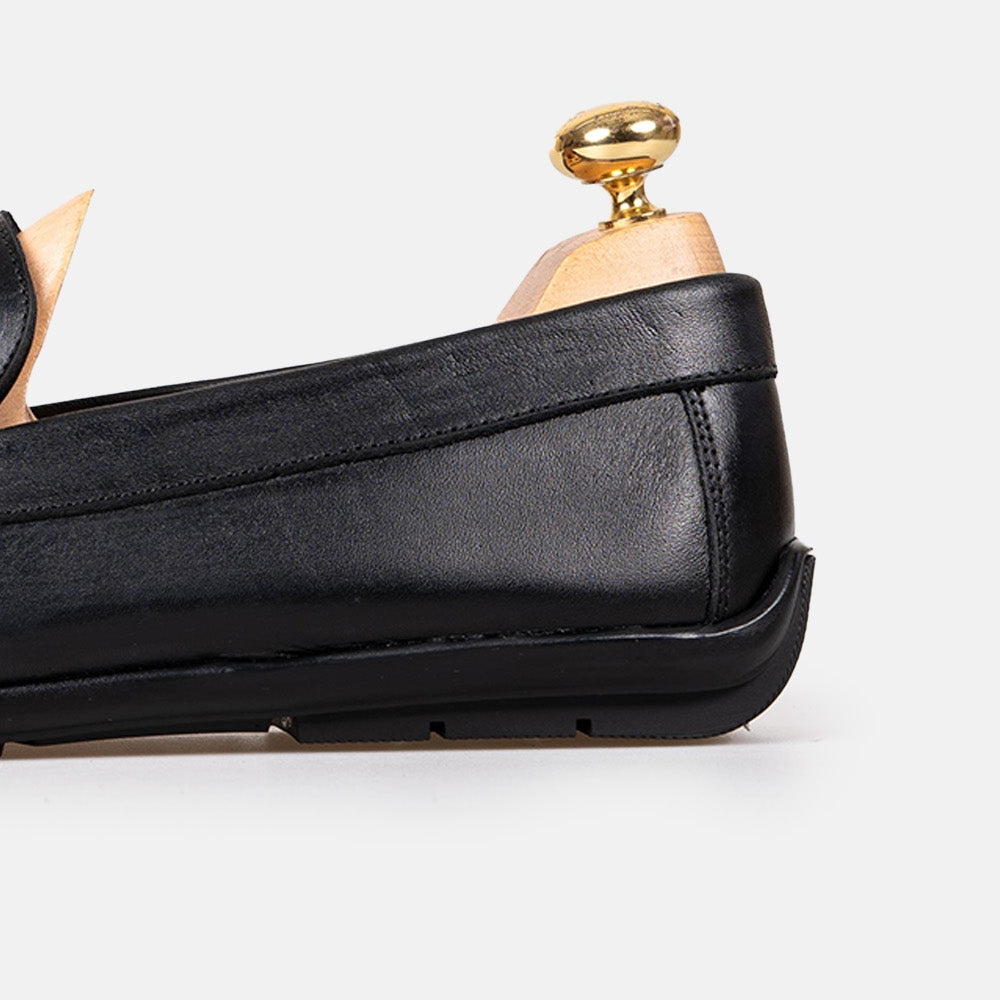 Volzak 5420 Mocassin en cuir Noir
