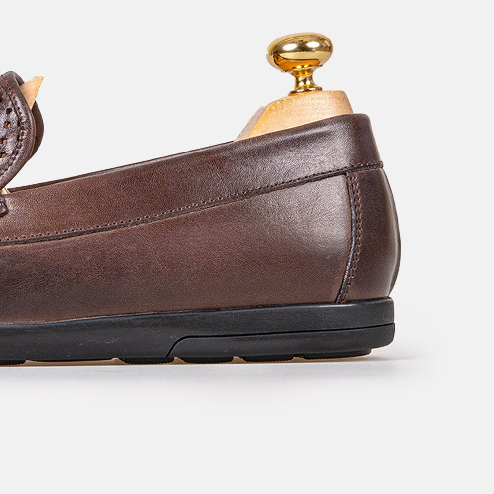 Volzak 050 Mocassin en cuir Marron