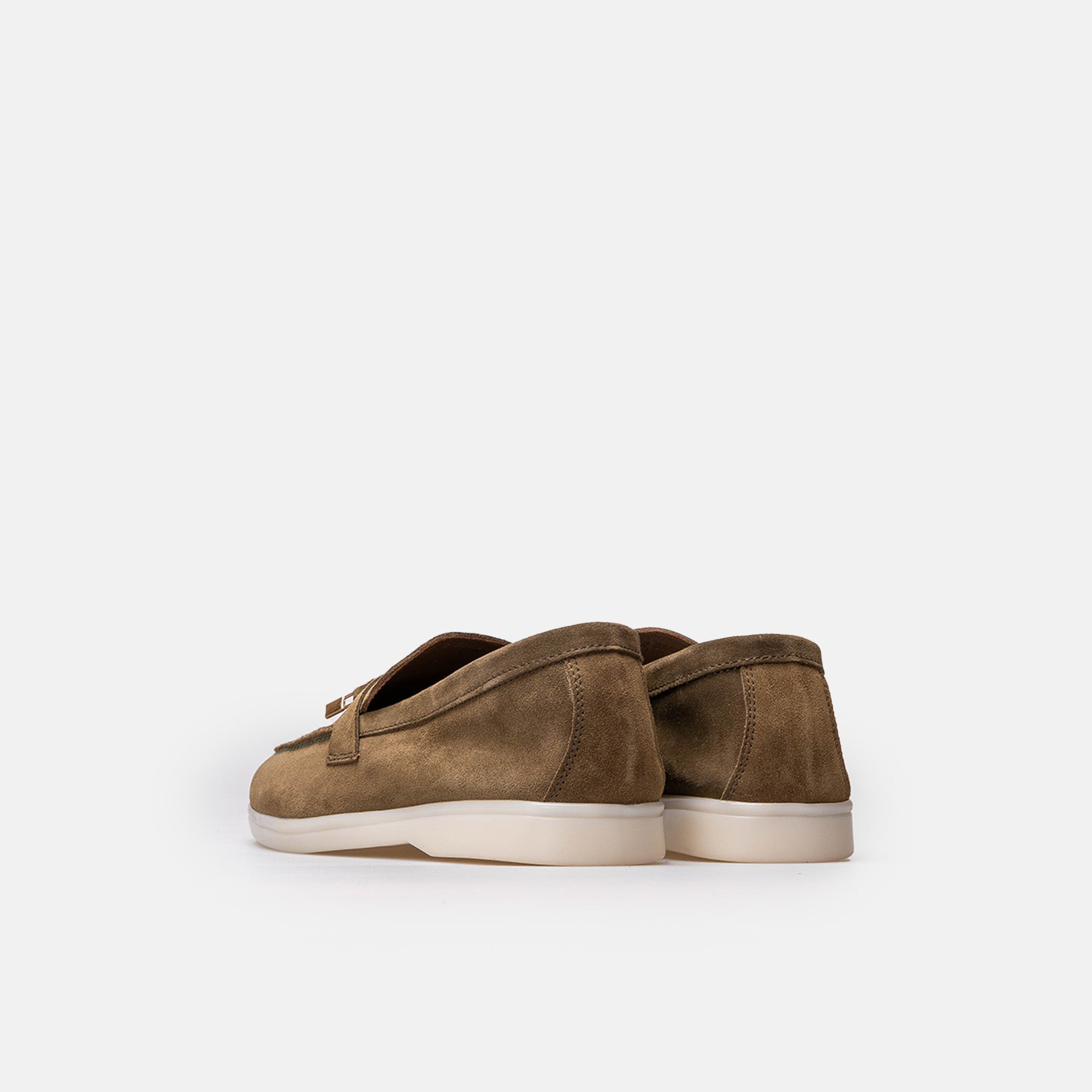 Volzak 32 mocassin en daim Vert
