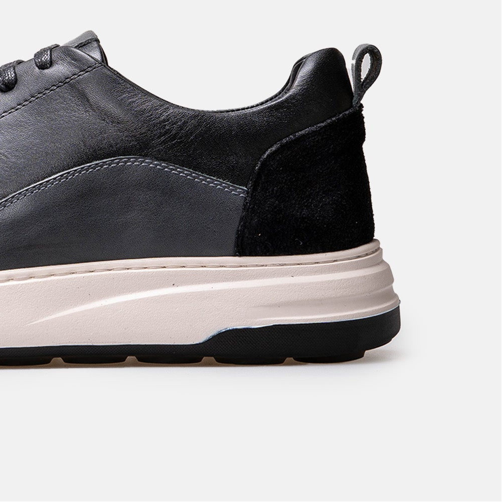 Volzak 6056 basket en cuir Noir