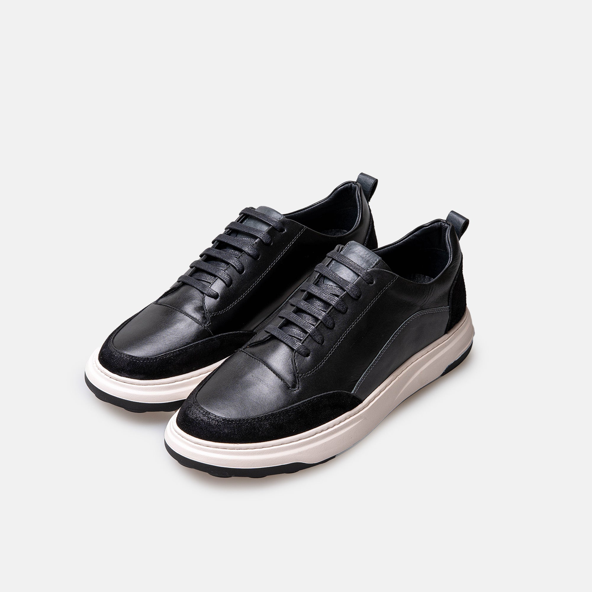 Volzak 6056 basket en cuir Noir