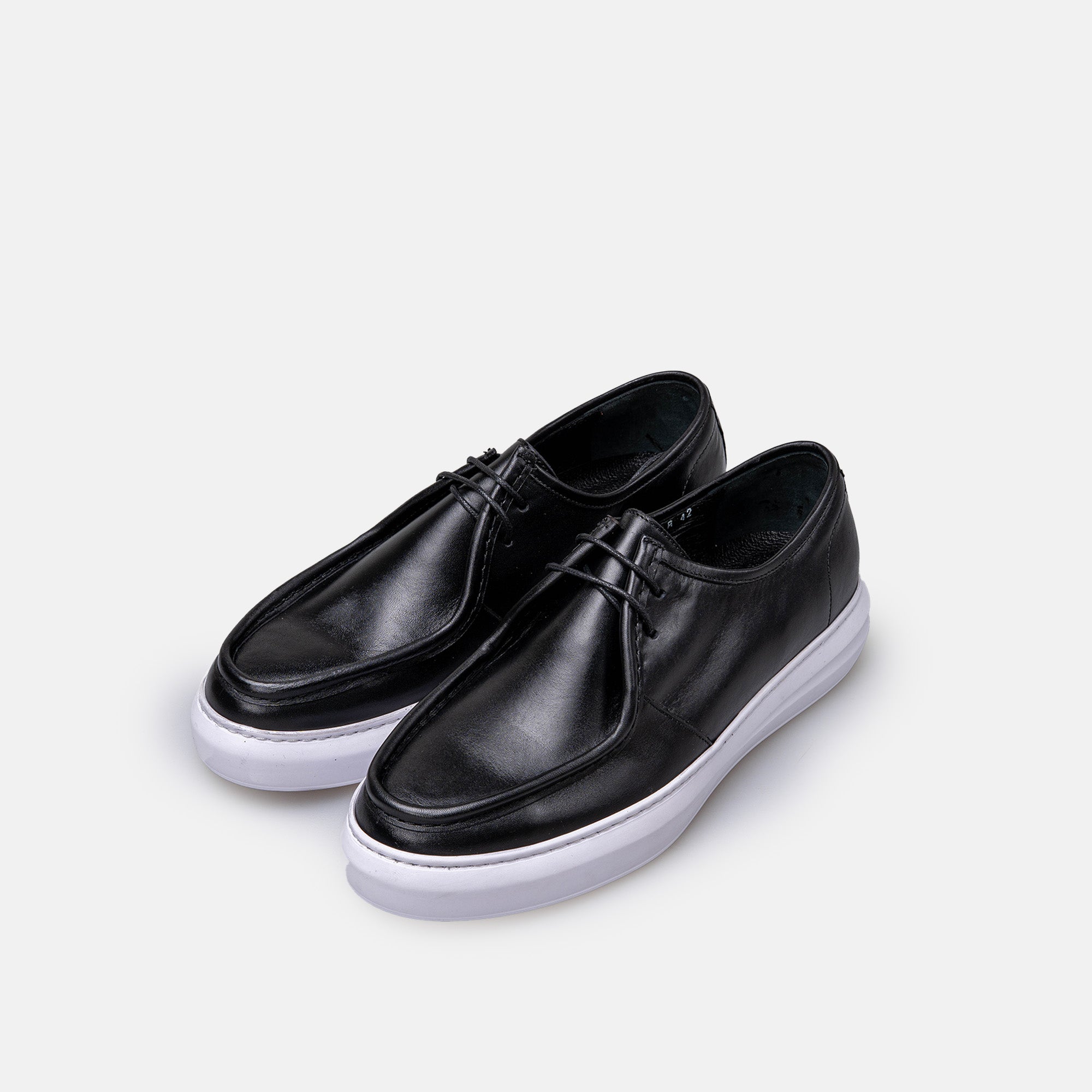 Volzak 5418 basket en cuir Noir
