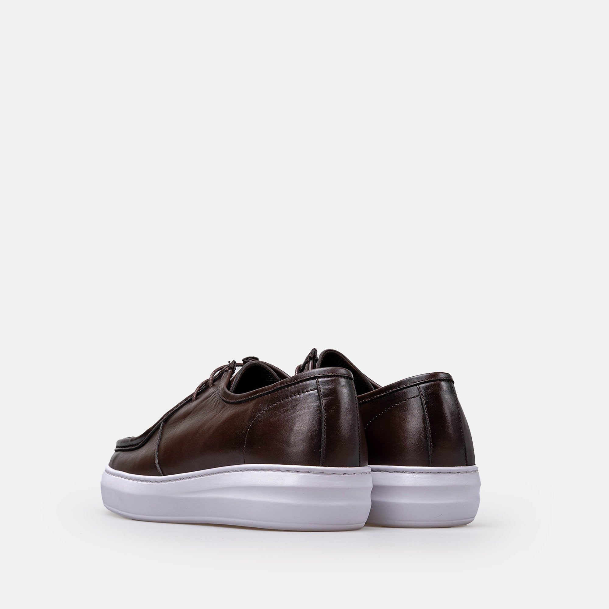 Volzak 5418 basket en cuir Marron