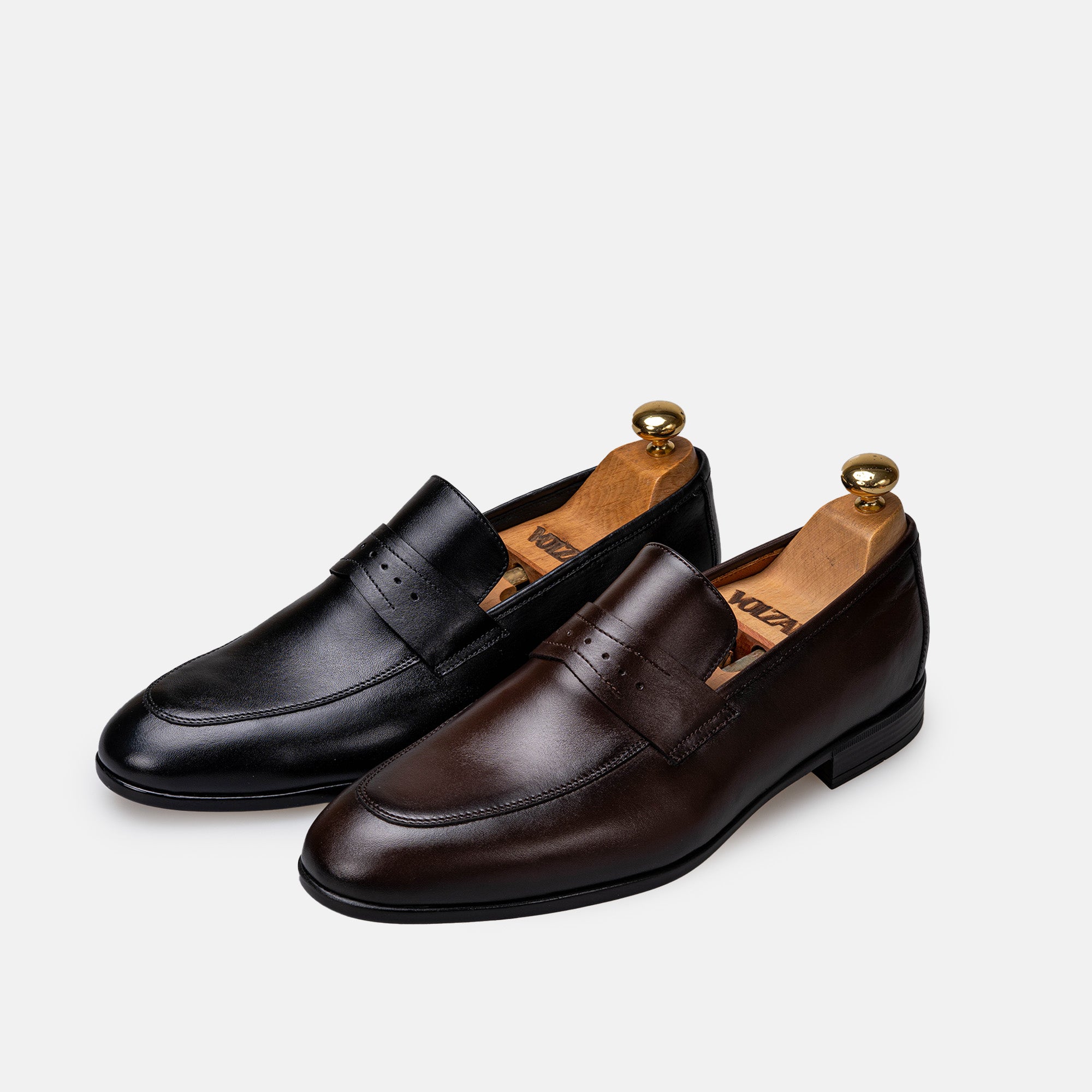 Volzak 5421 chaussure en cuir Marron
