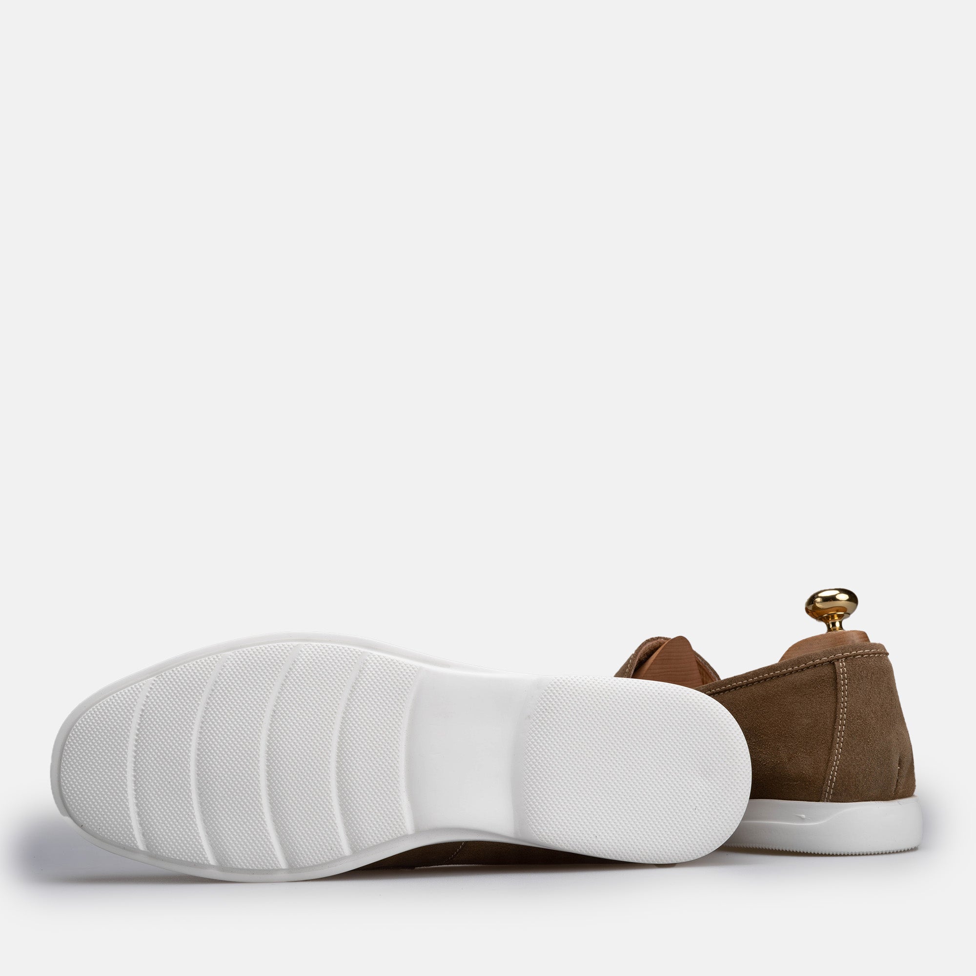 Volzak 3062 Mocassin en daim Beige