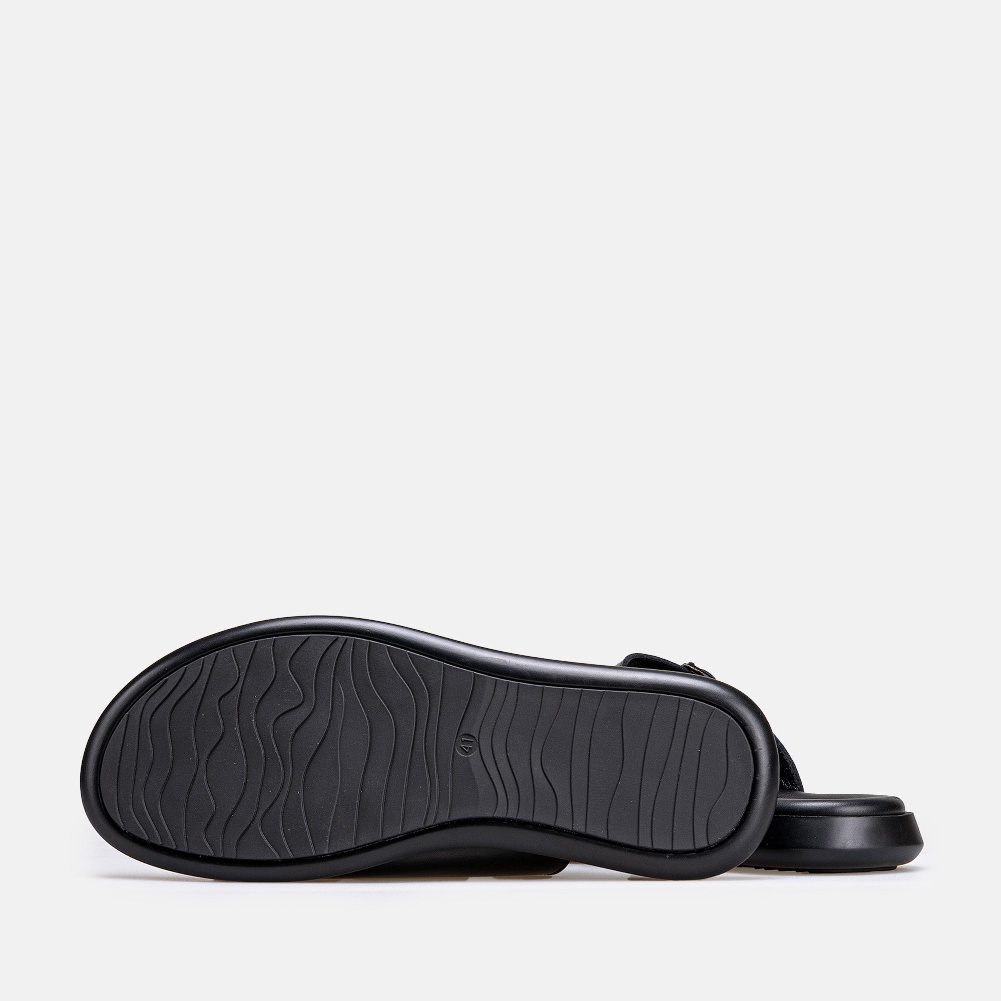 Volzak 5426 Sandale en cuir Noir