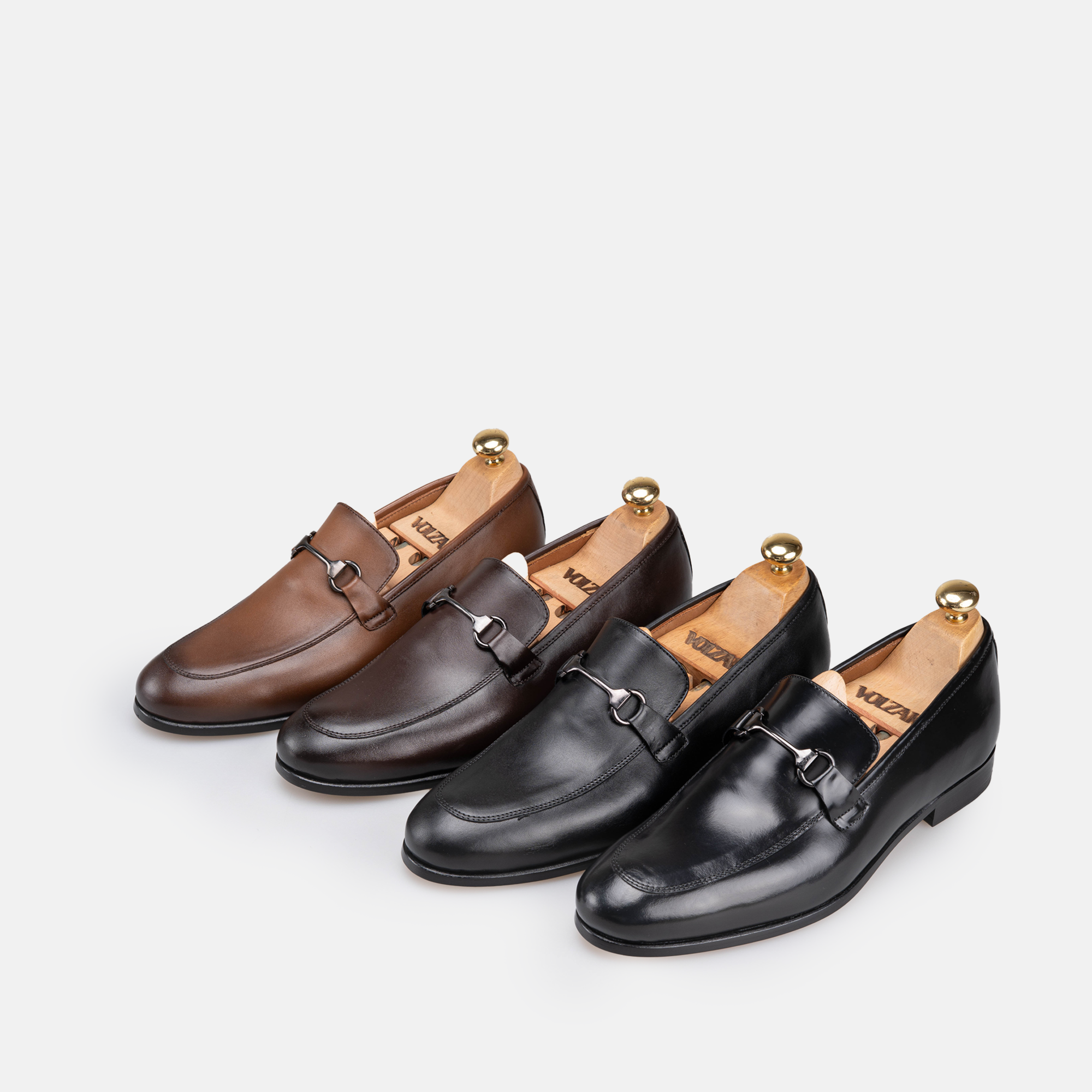 Volzak 5434 chaussure en cuir Marron