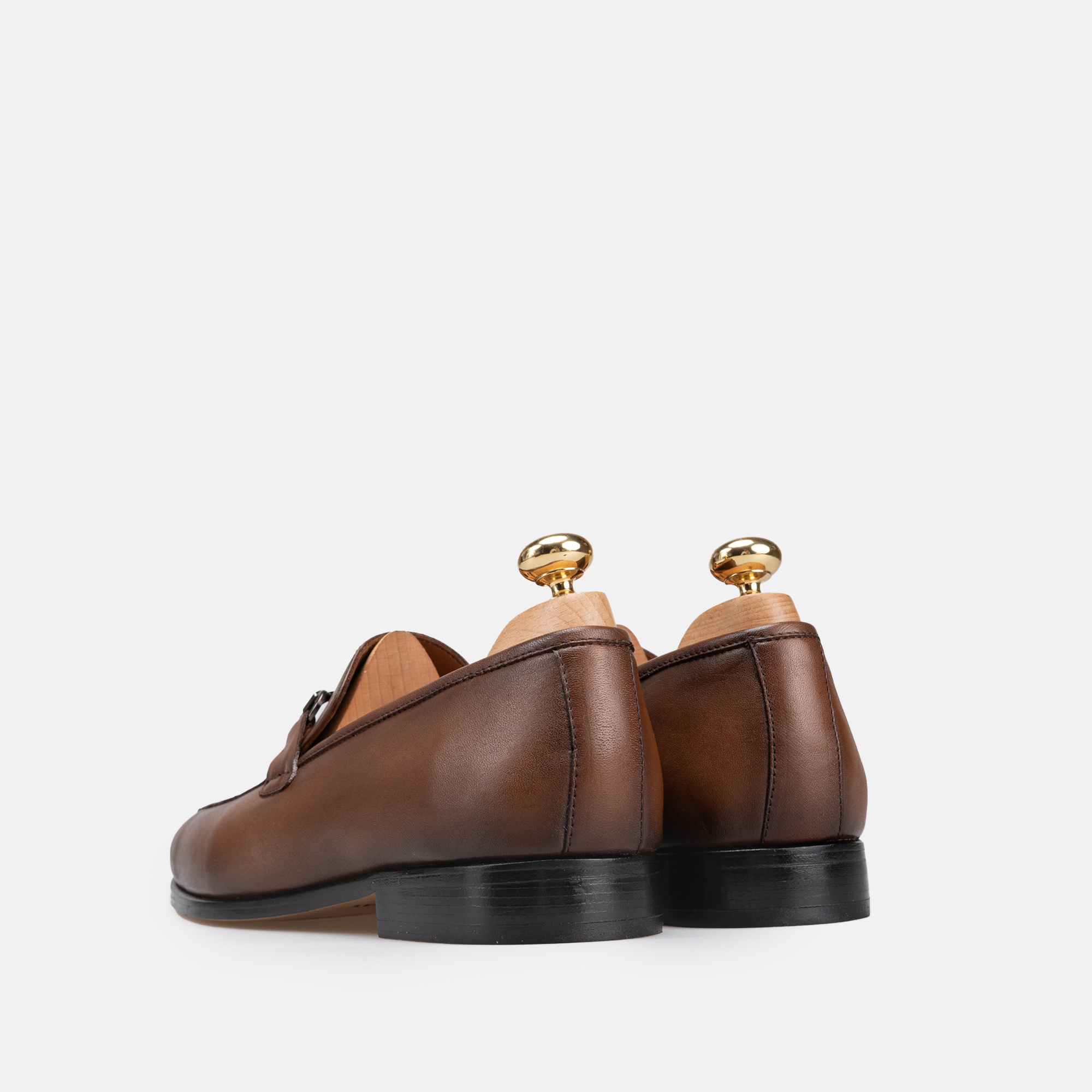 Volzak 5434 chaussure en cuir Marron Vintage