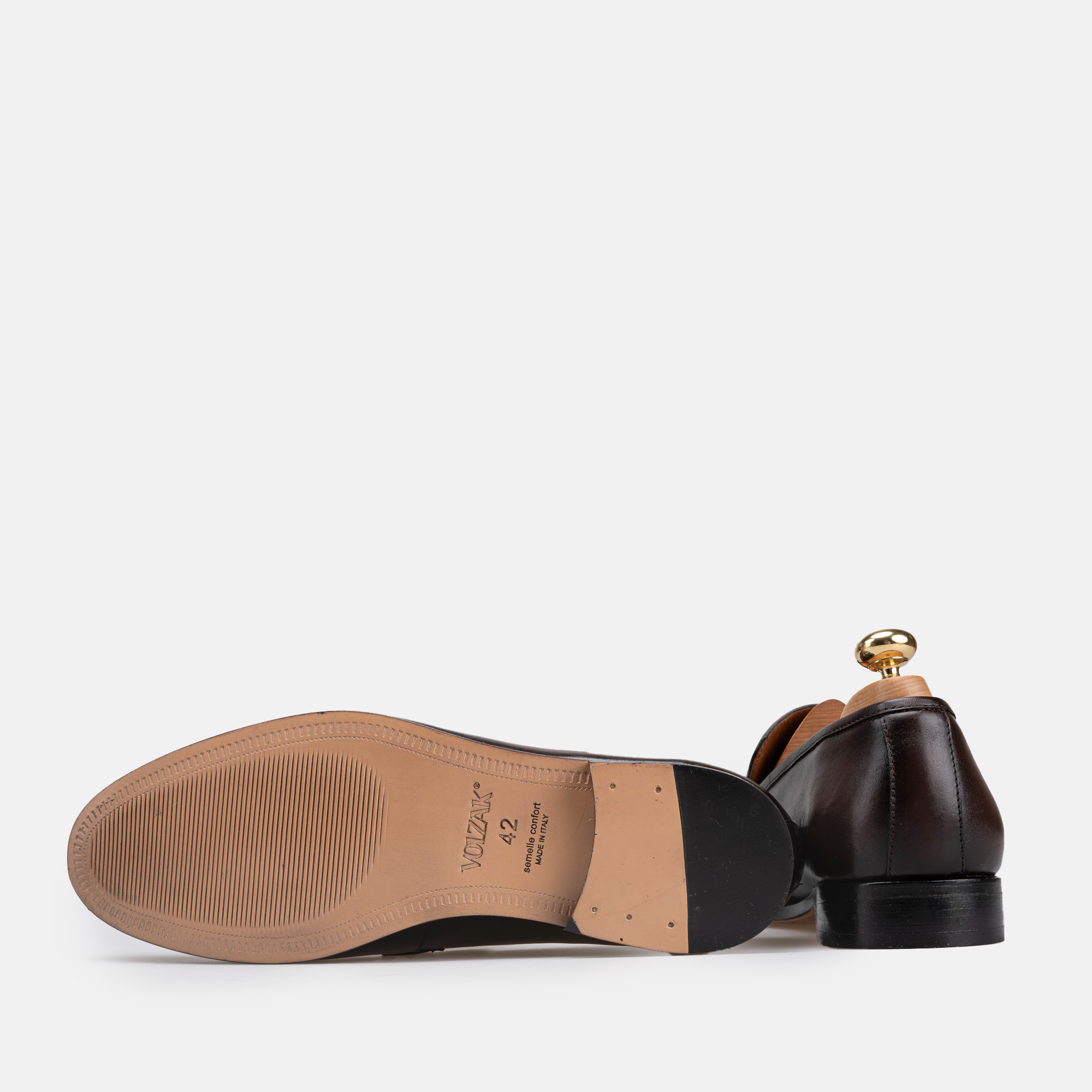 Volzak 5434 chaussure en cuir Marron