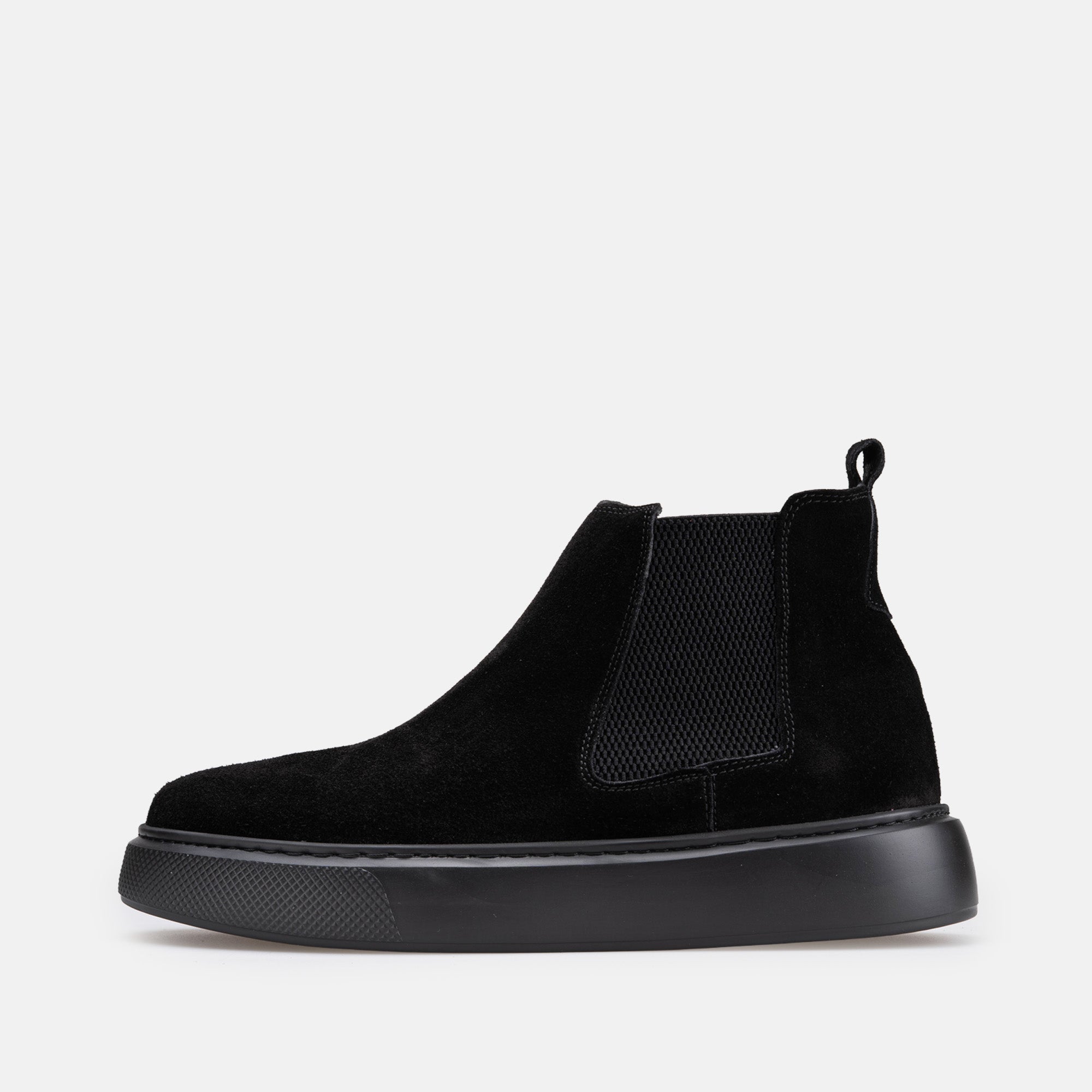 Volzak 2178 Bottine en daim Noir