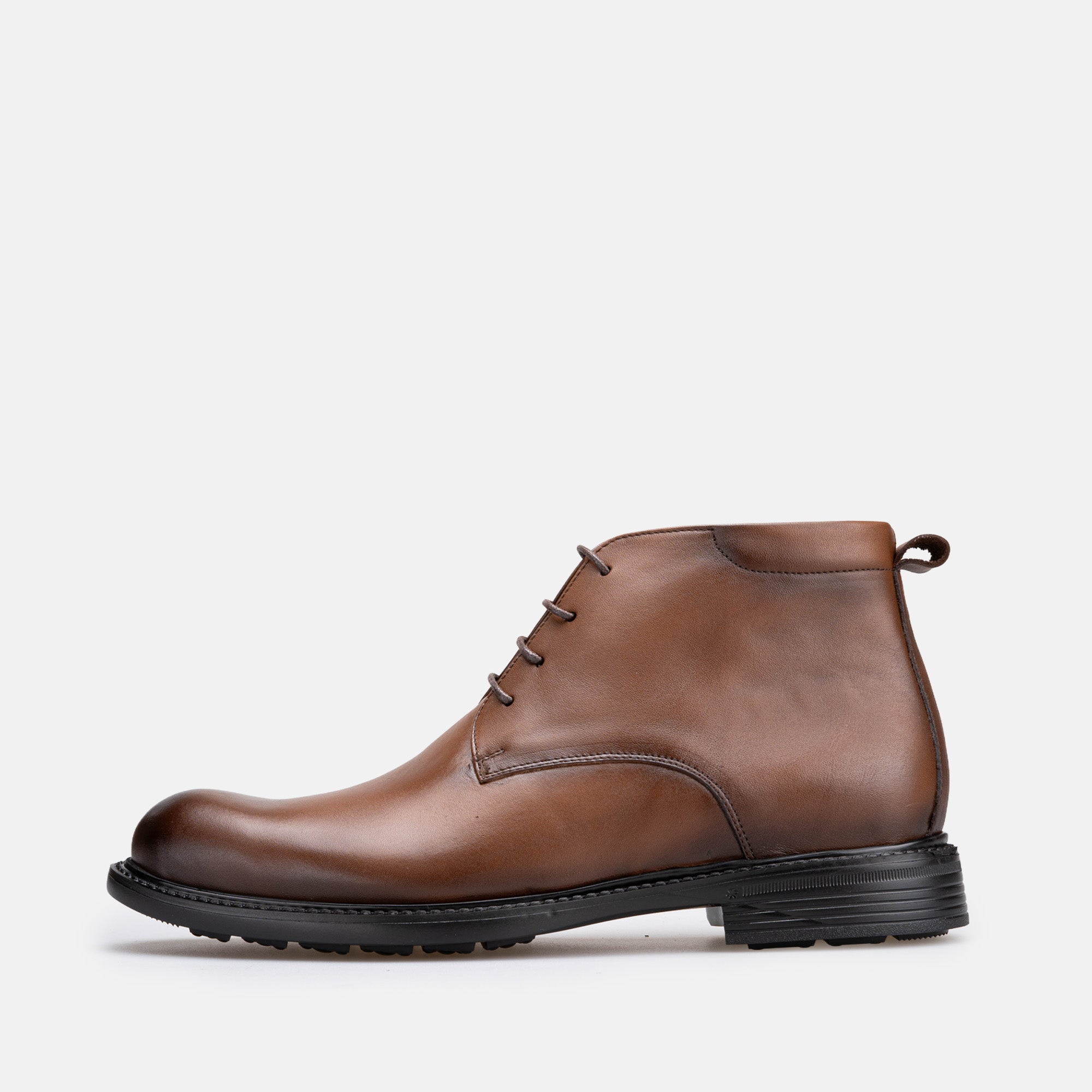 Volzak 5502 Bottine en cuir Marron Vintage