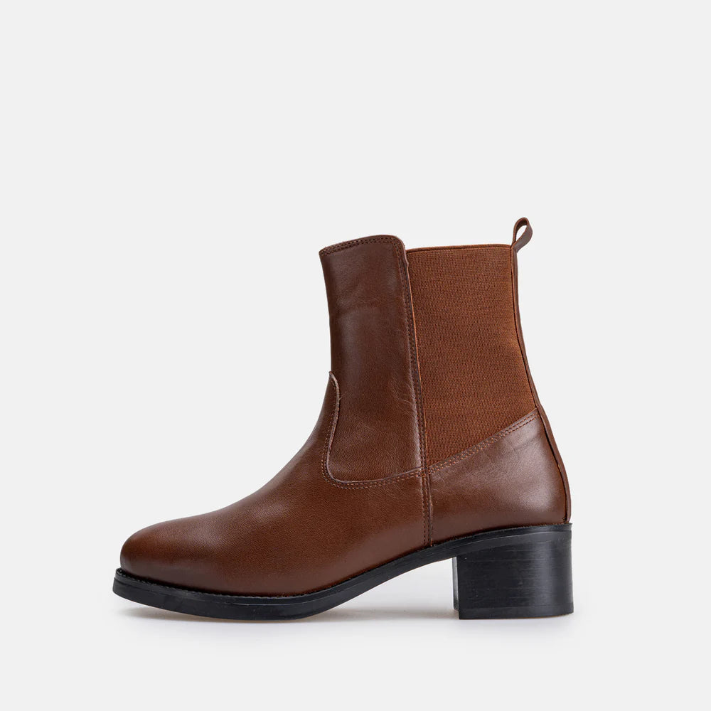 Volzak 4007 Bottine en cuir Marron