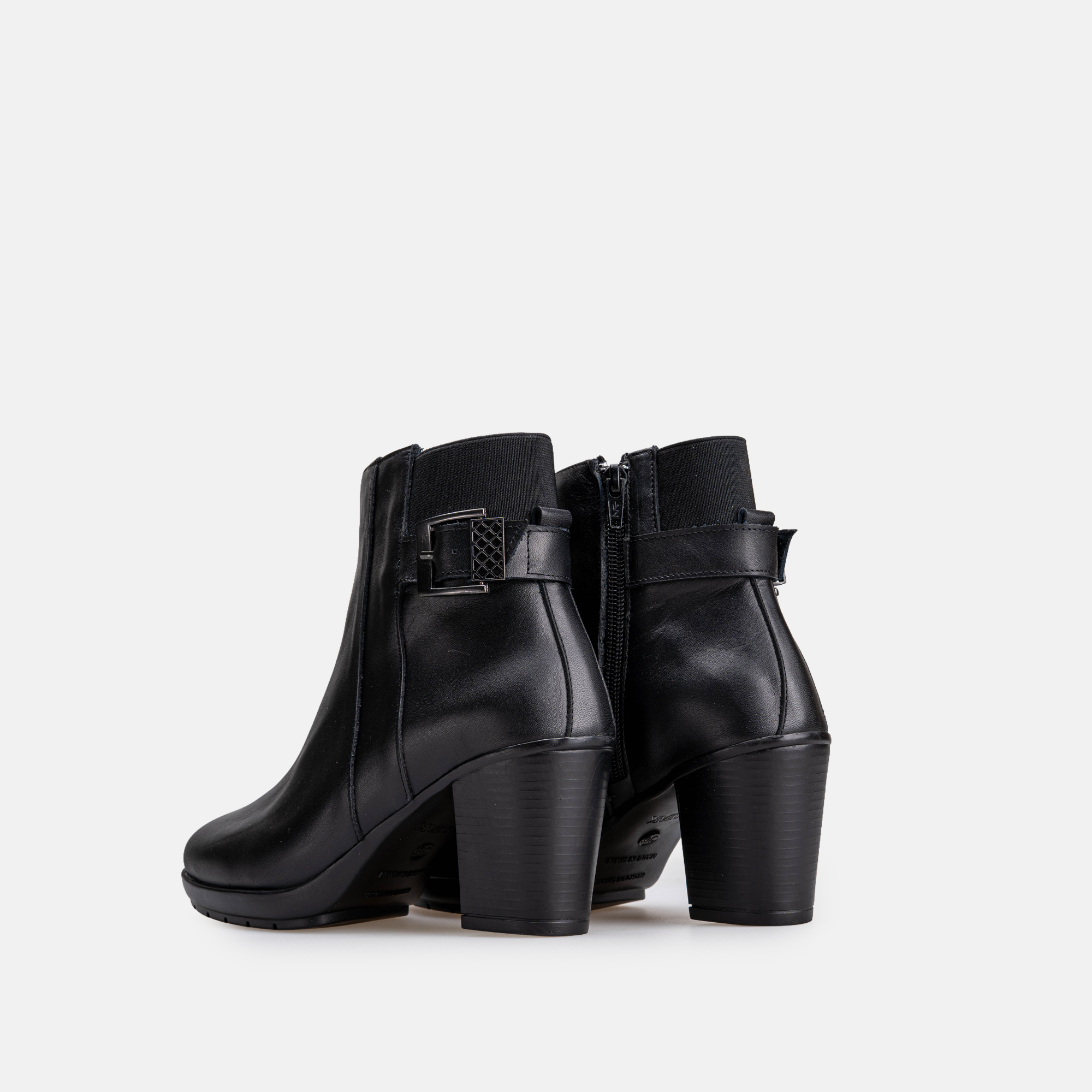 Volzak 2025 Bottine en cuir Noir