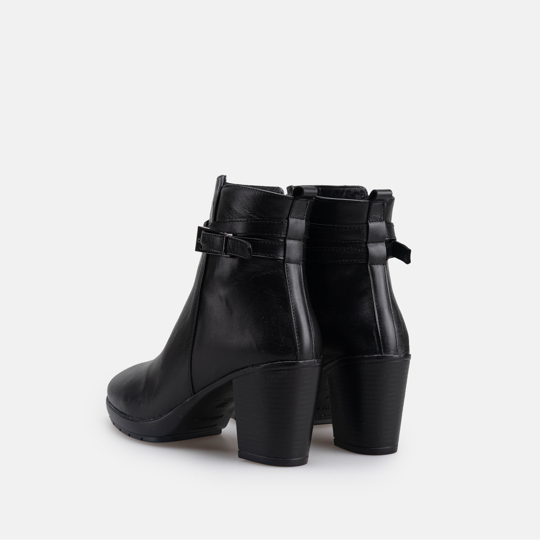 Volzak 2027 Bottine en cuir Noir