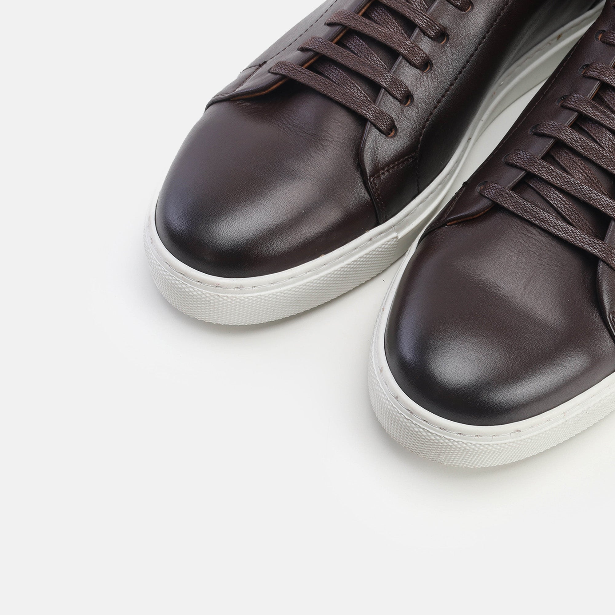 Volzak 5334 basket en cuir Marron