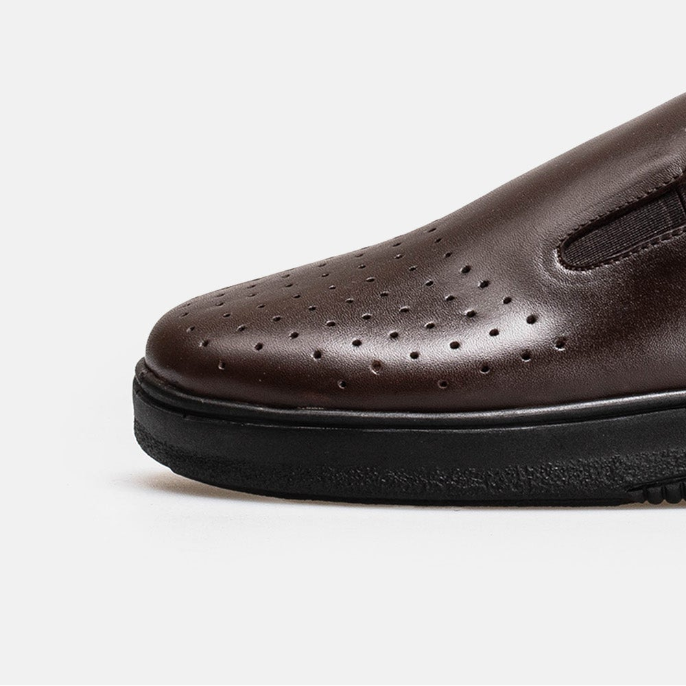 Volzak 5400 Sabot en cuir Marron