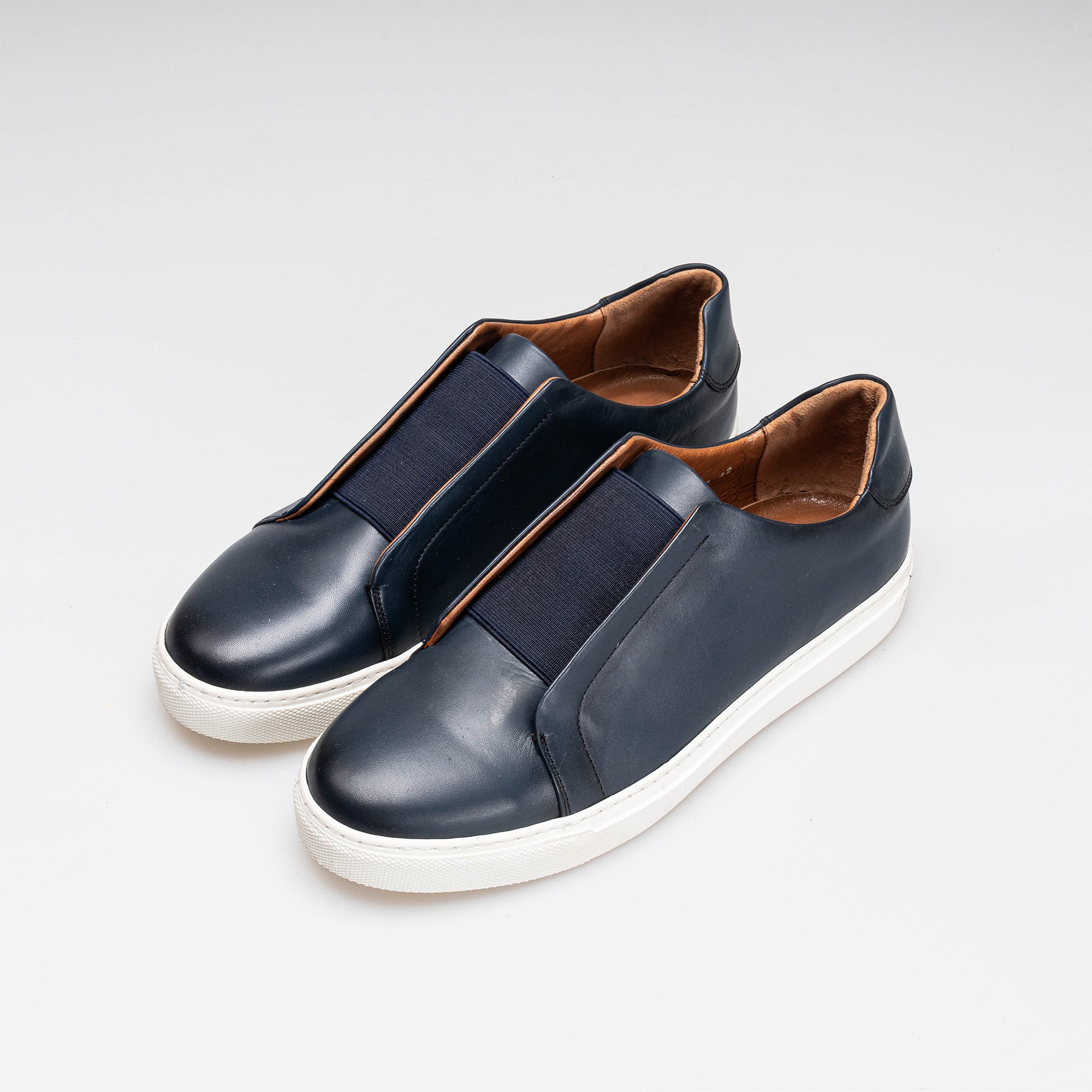 Volzak 5340 basket en cuir Bleu