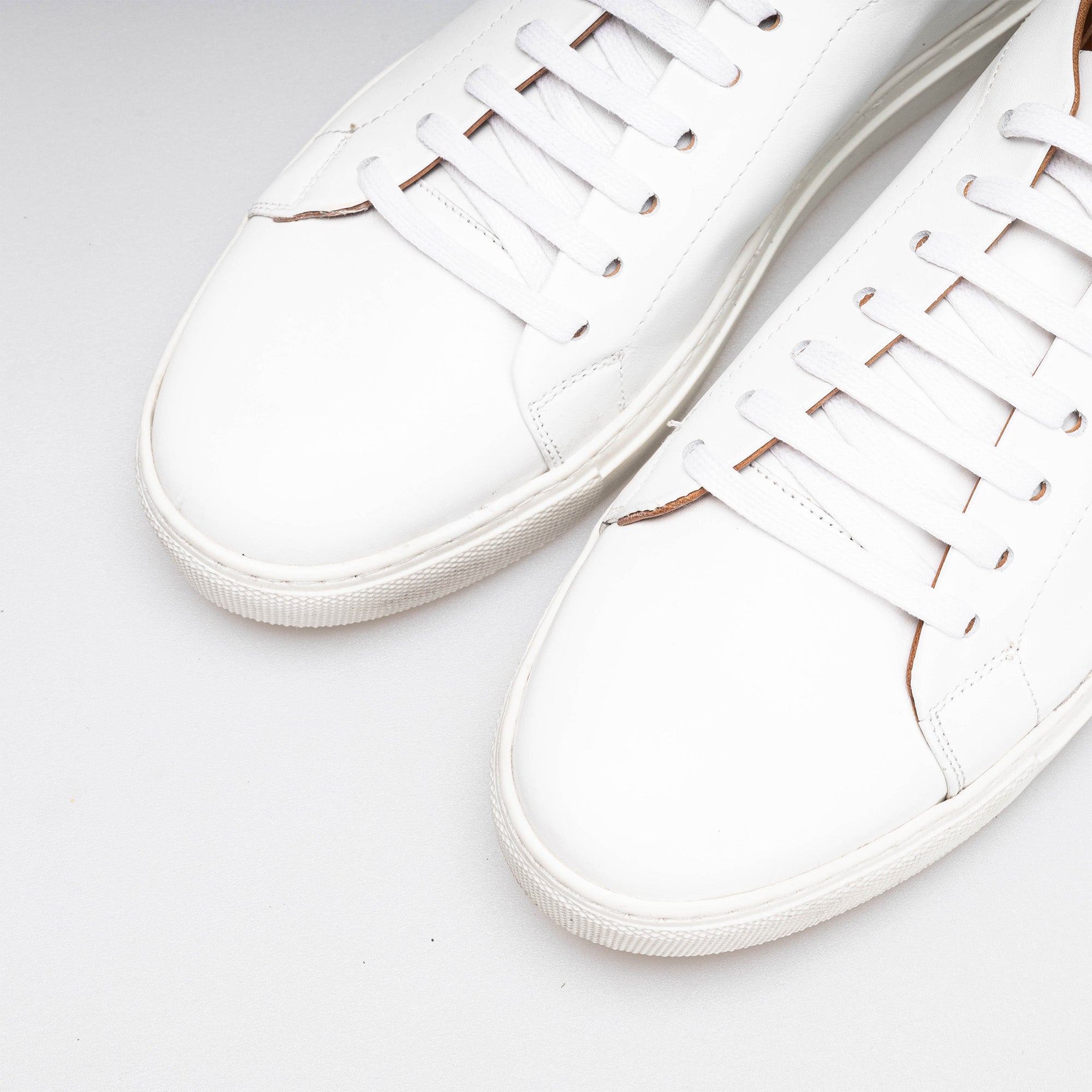 Volzak 5334 basket en cuir Blanc