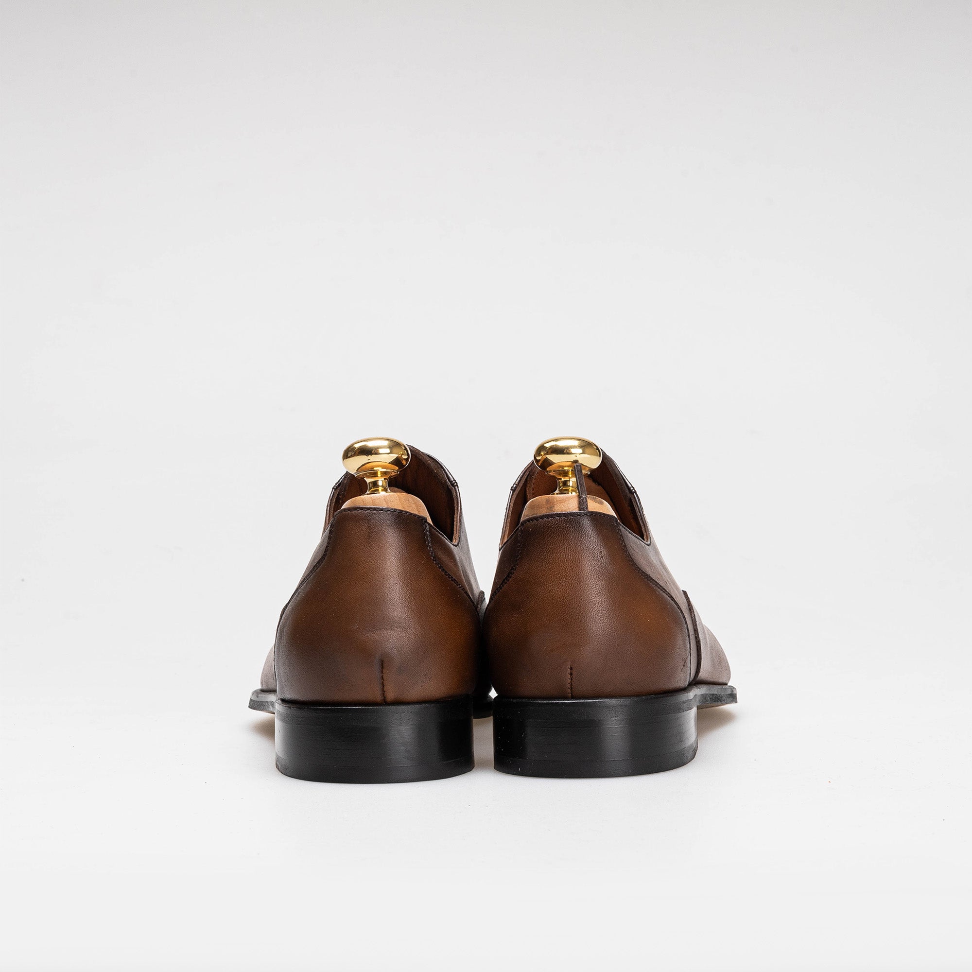 Volzak 5345 chaussure en cuir Marron Vintage