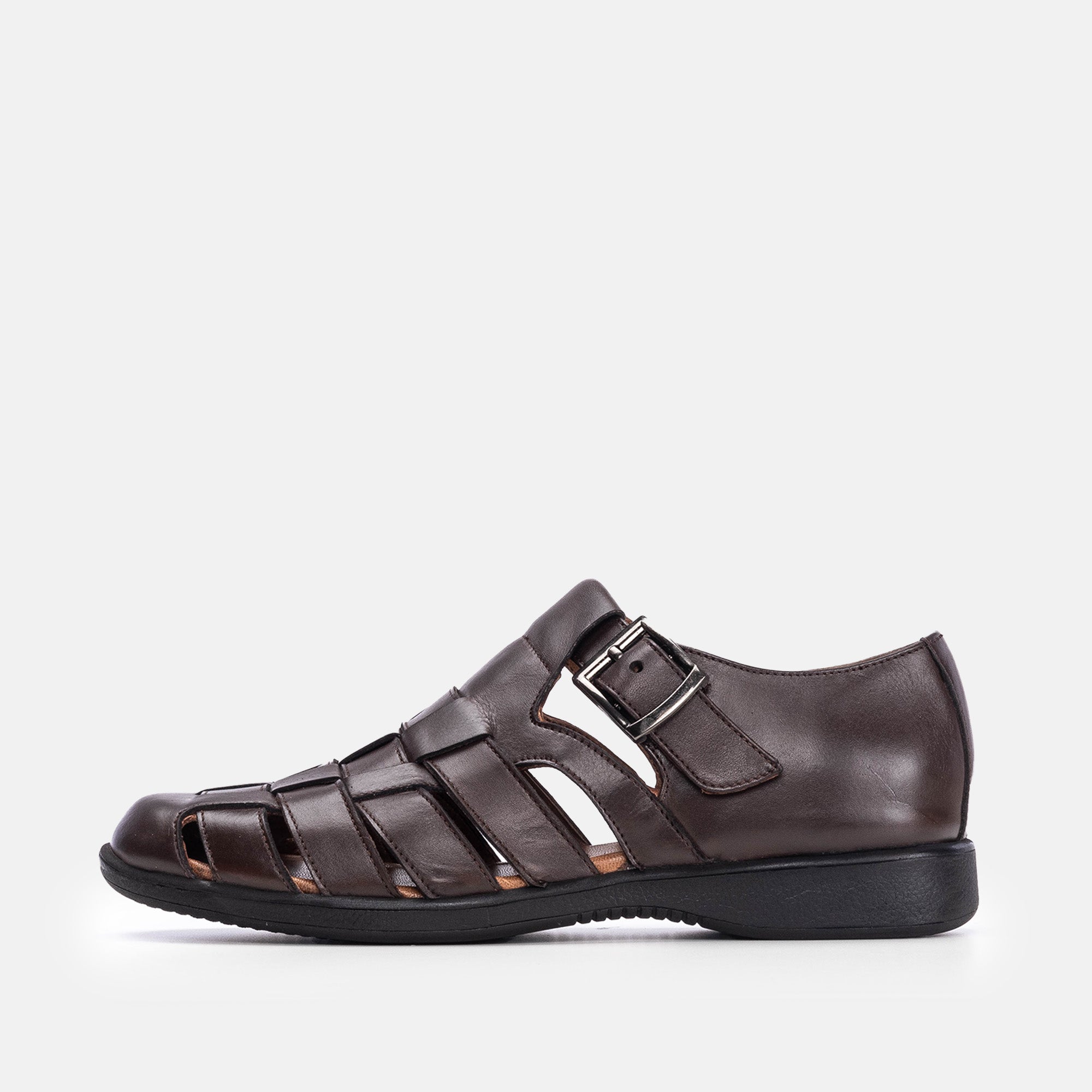 Volzak 5210 Sandale en cuir Marron