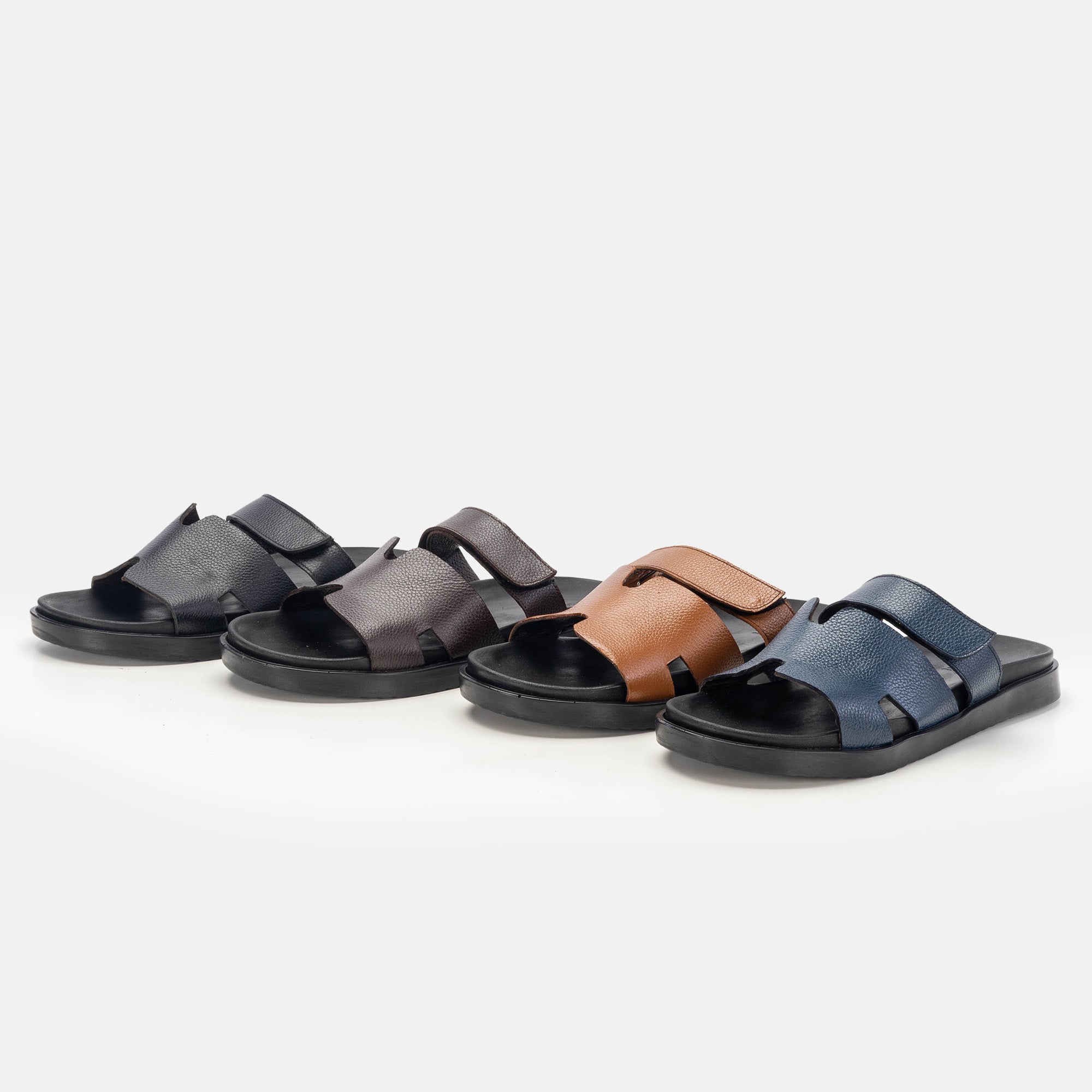 Volzak 5222 Sandale en cuir camel