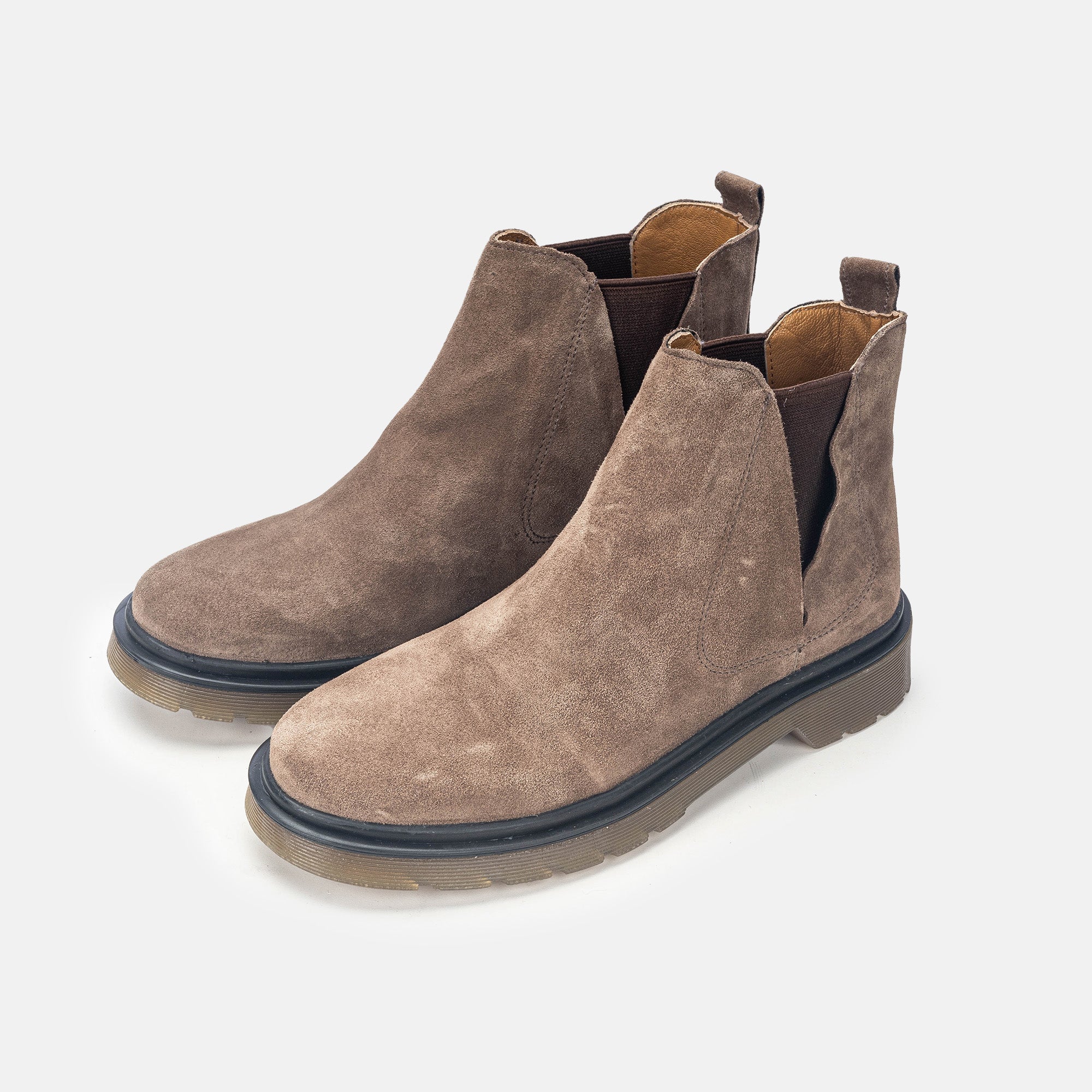 Volzak 109 Bottine en daim Taupe