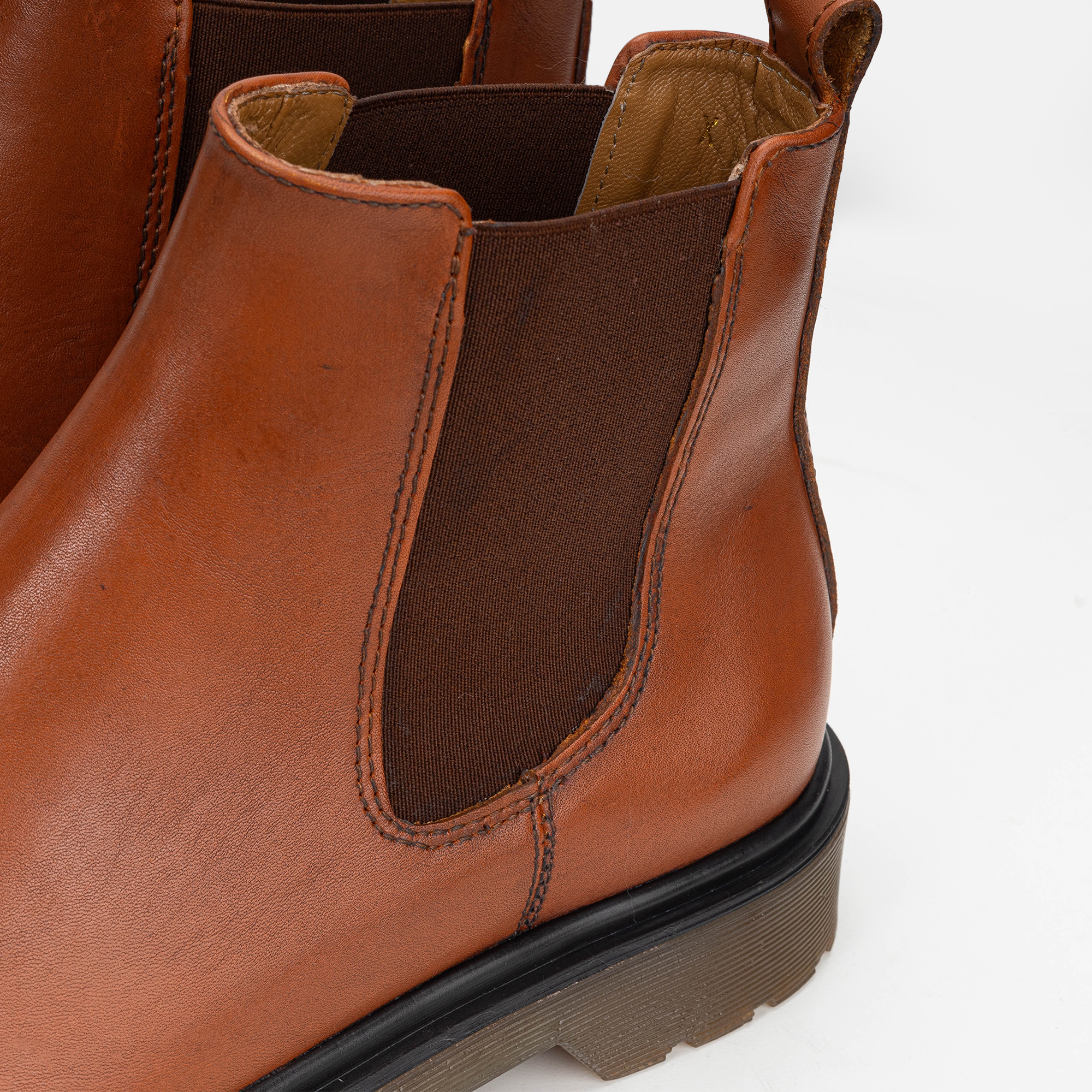 Volzak 110 Bottine en cuir Camel