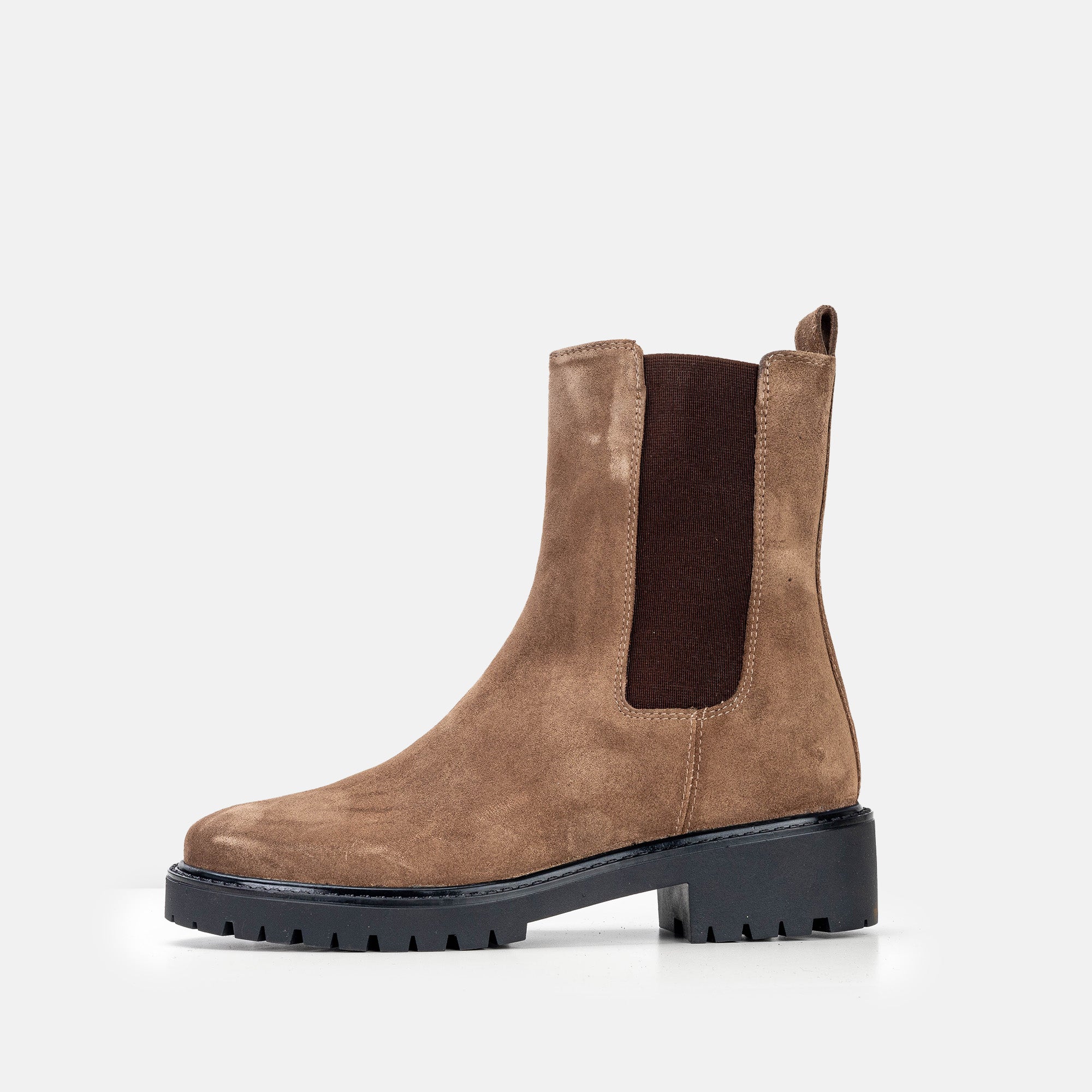 Volzak 7301 Taupe Suede Ankle Boot