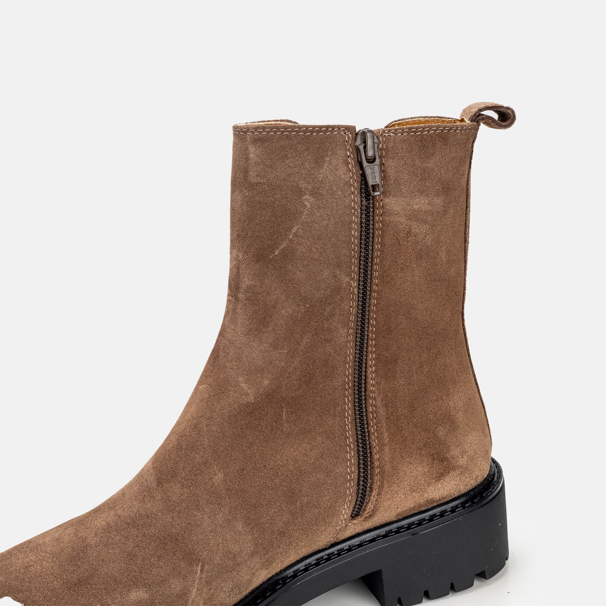 Volzak 7301 Taupe Suede Ankle Boot