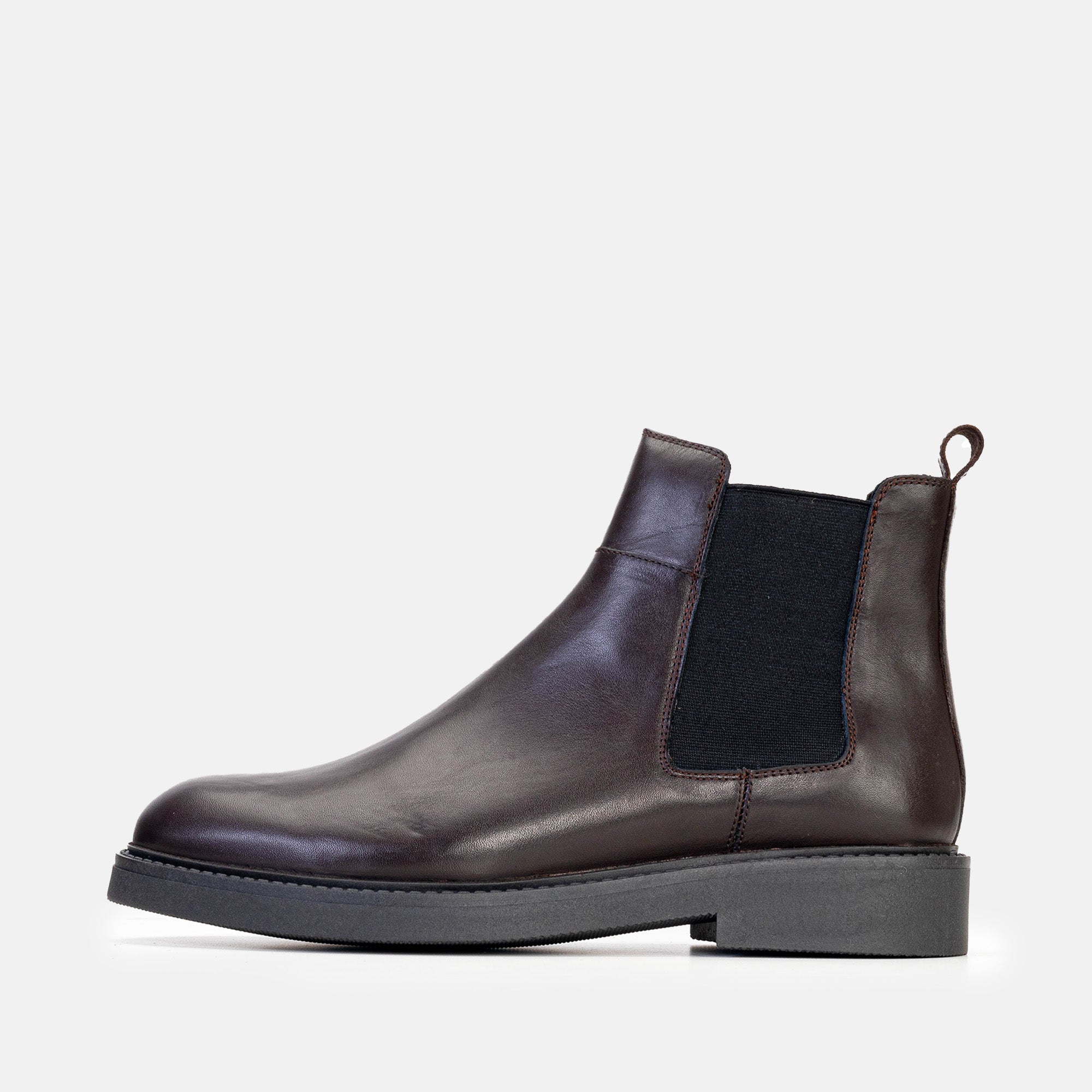 Volzak 604 Brown leather ankle boot