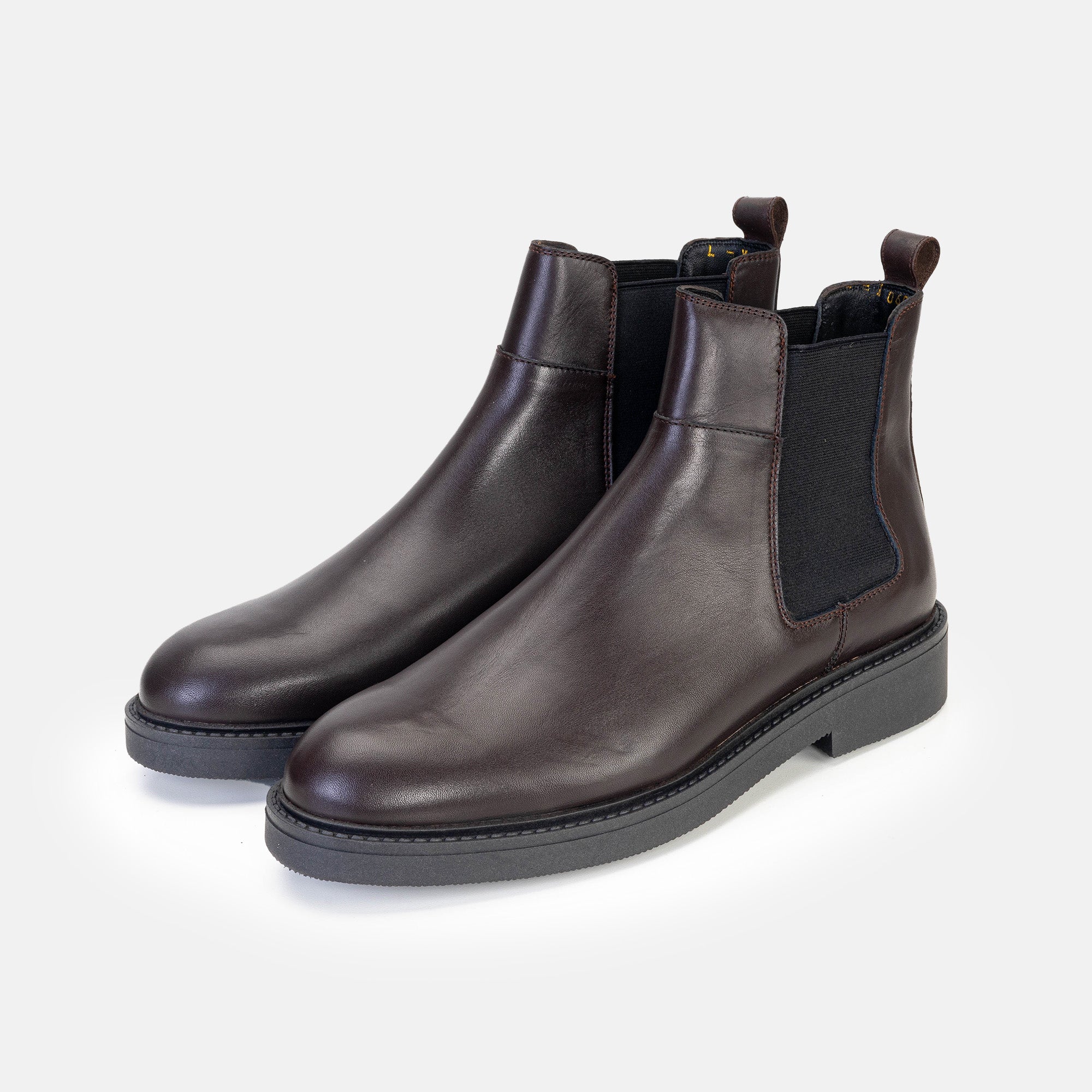 Volzak 604 Brown leather ankle boot