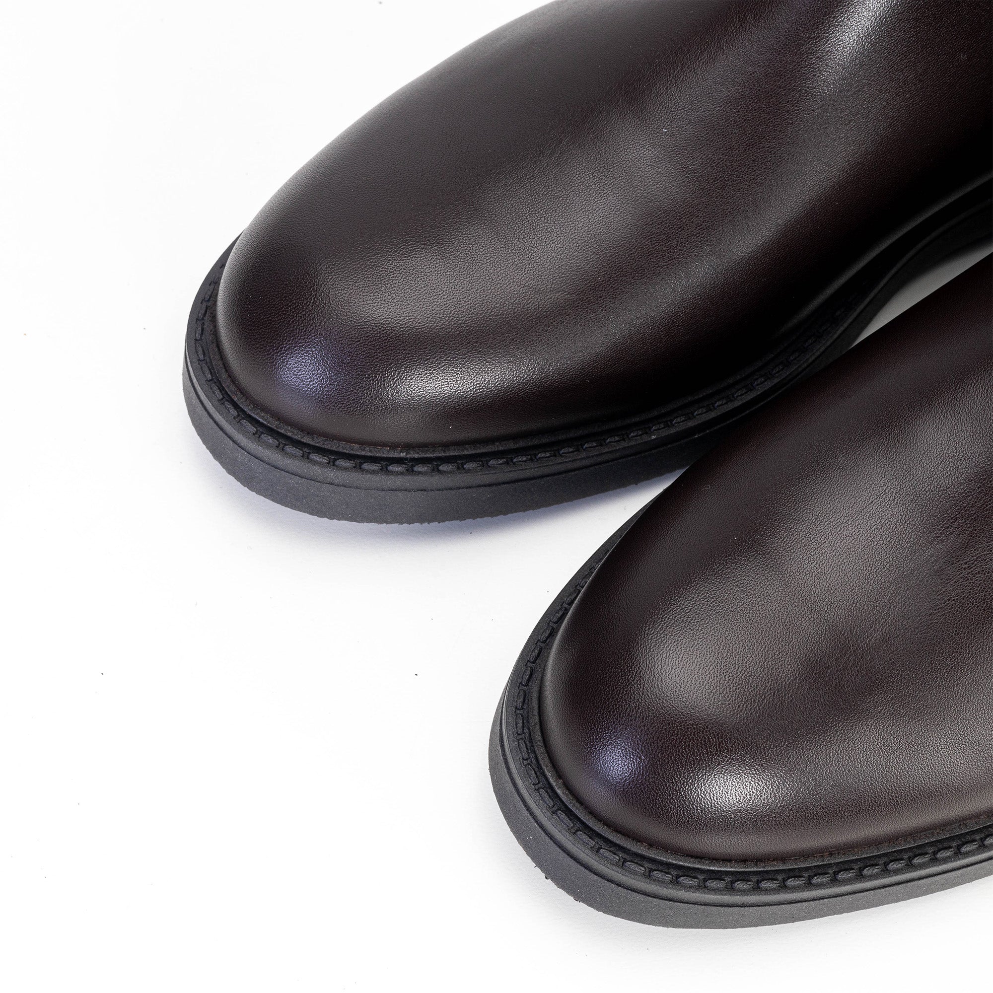 Volzak 604 Brown leather ankle boot