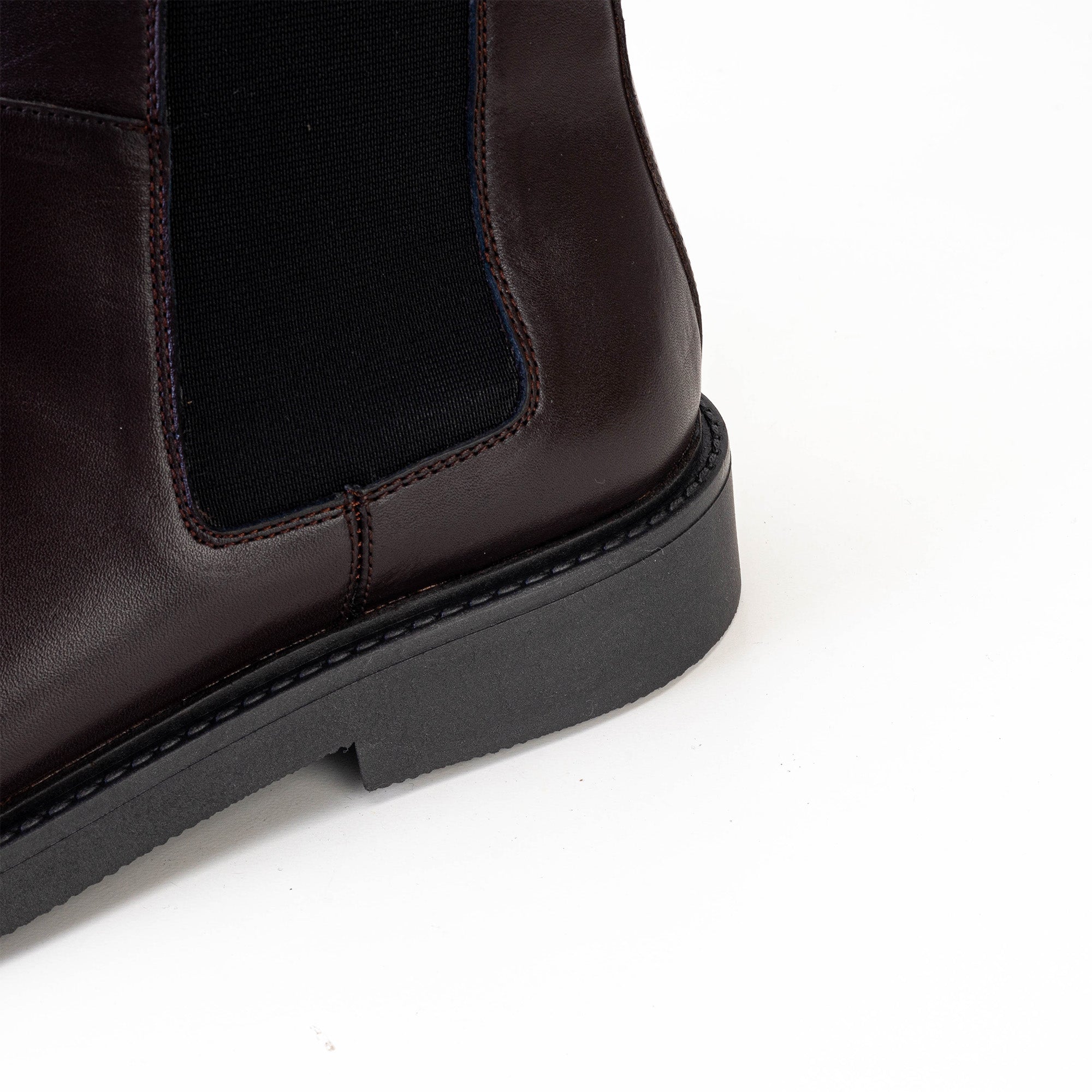 Volzak 604 Brown leather ankle boot