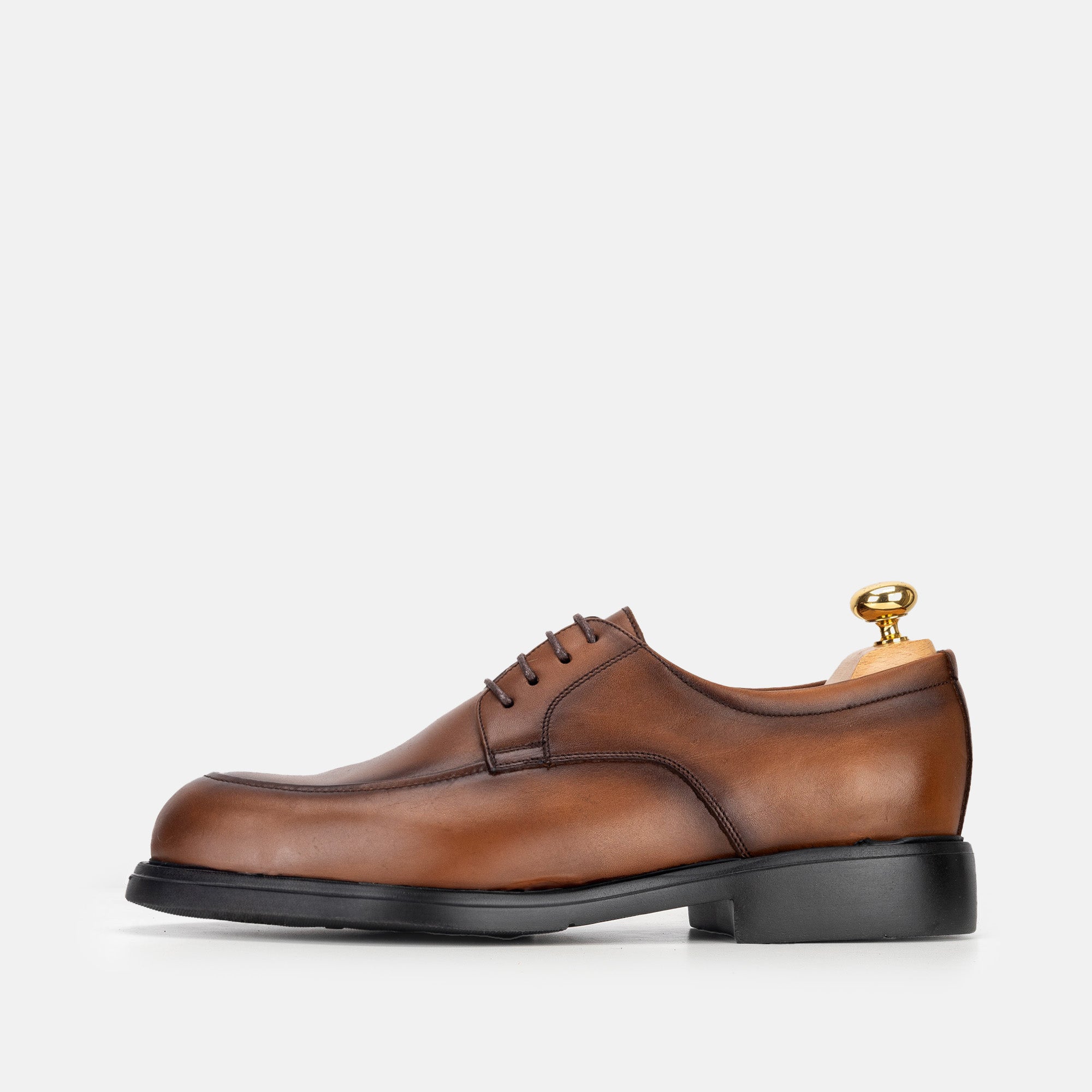Volzak 5317 chaussure en cuir Marron Vintage