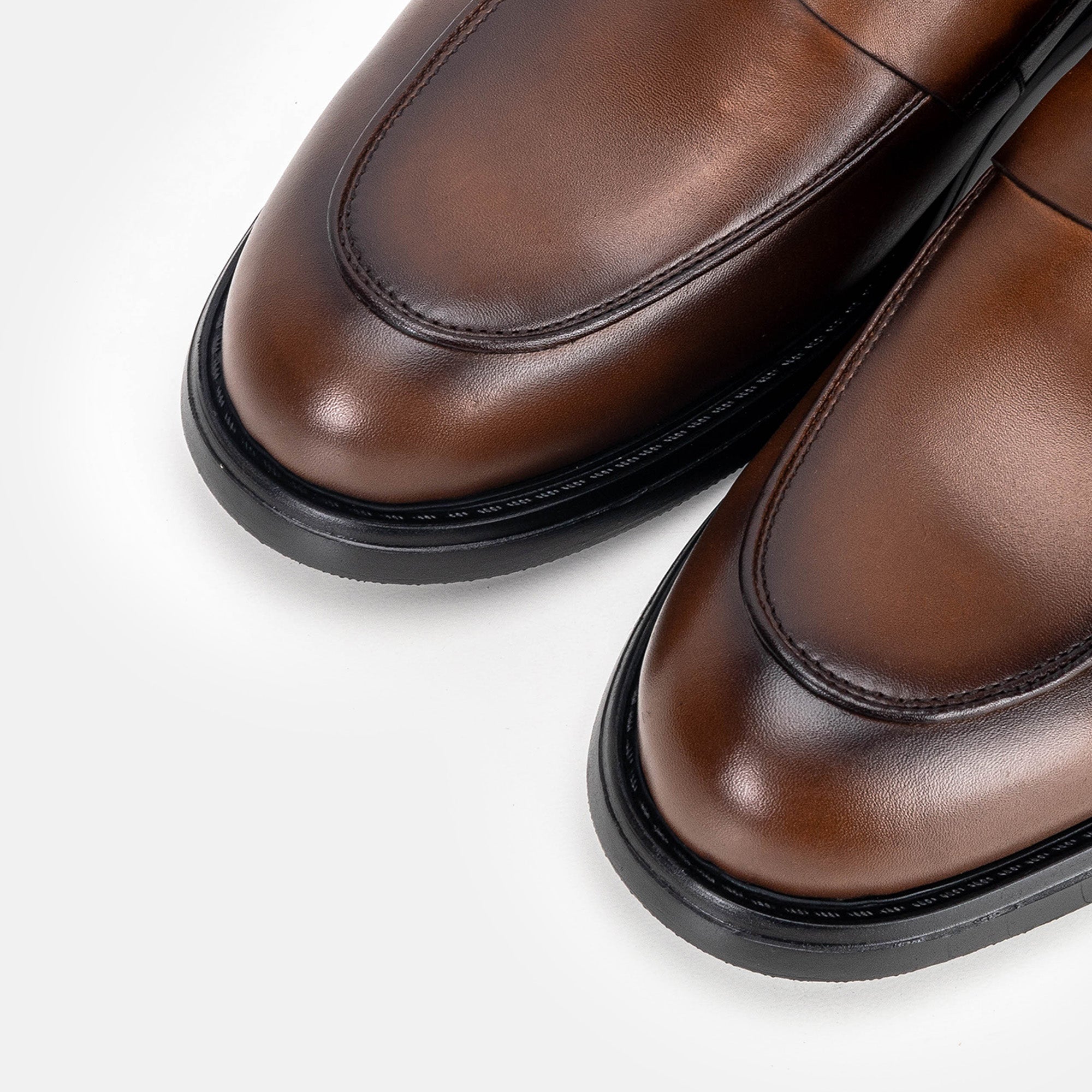 Volzak 5321 chaussure en cuir Marron Vintage