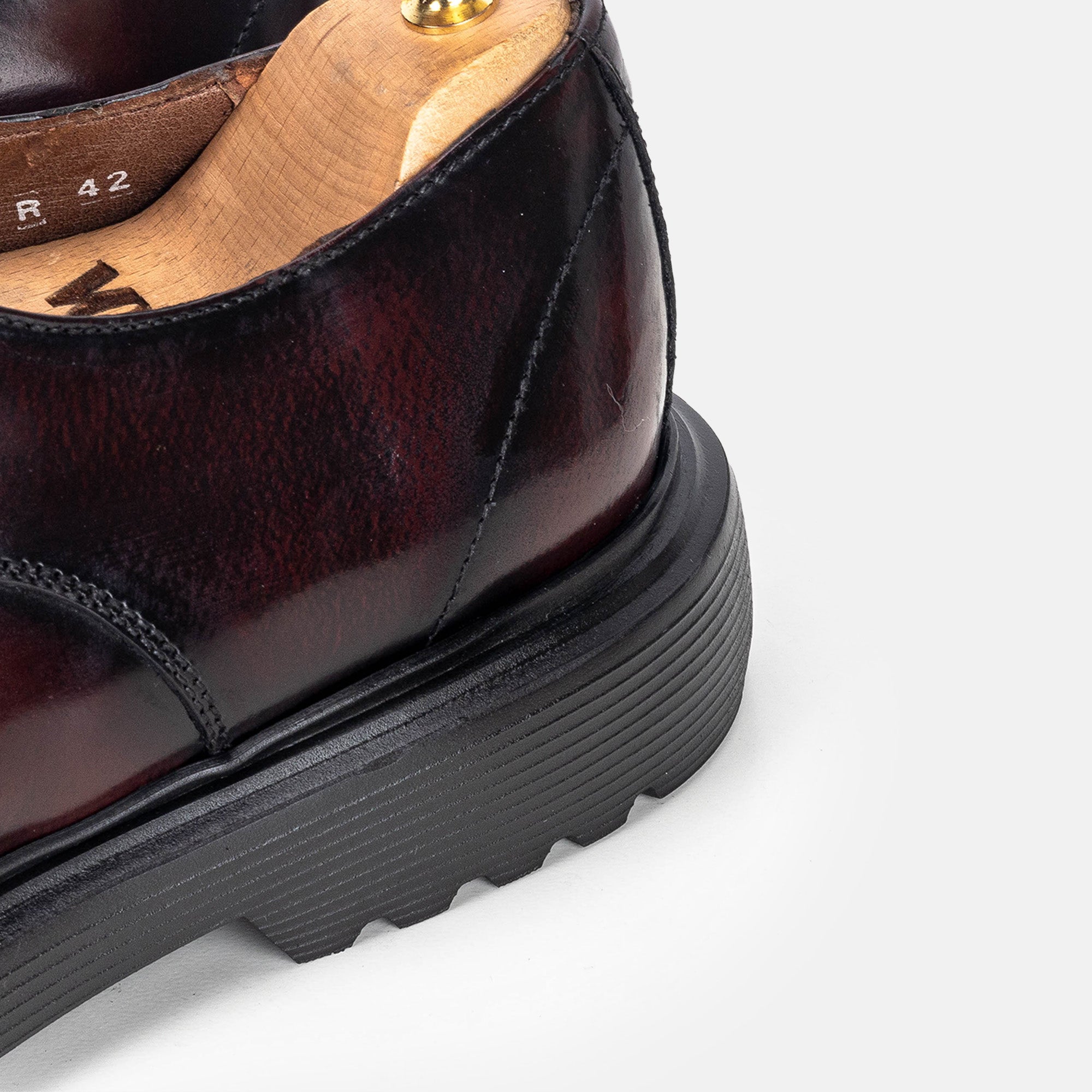 Volzak 5318 Bordeaux Demaskable Leather Shoe