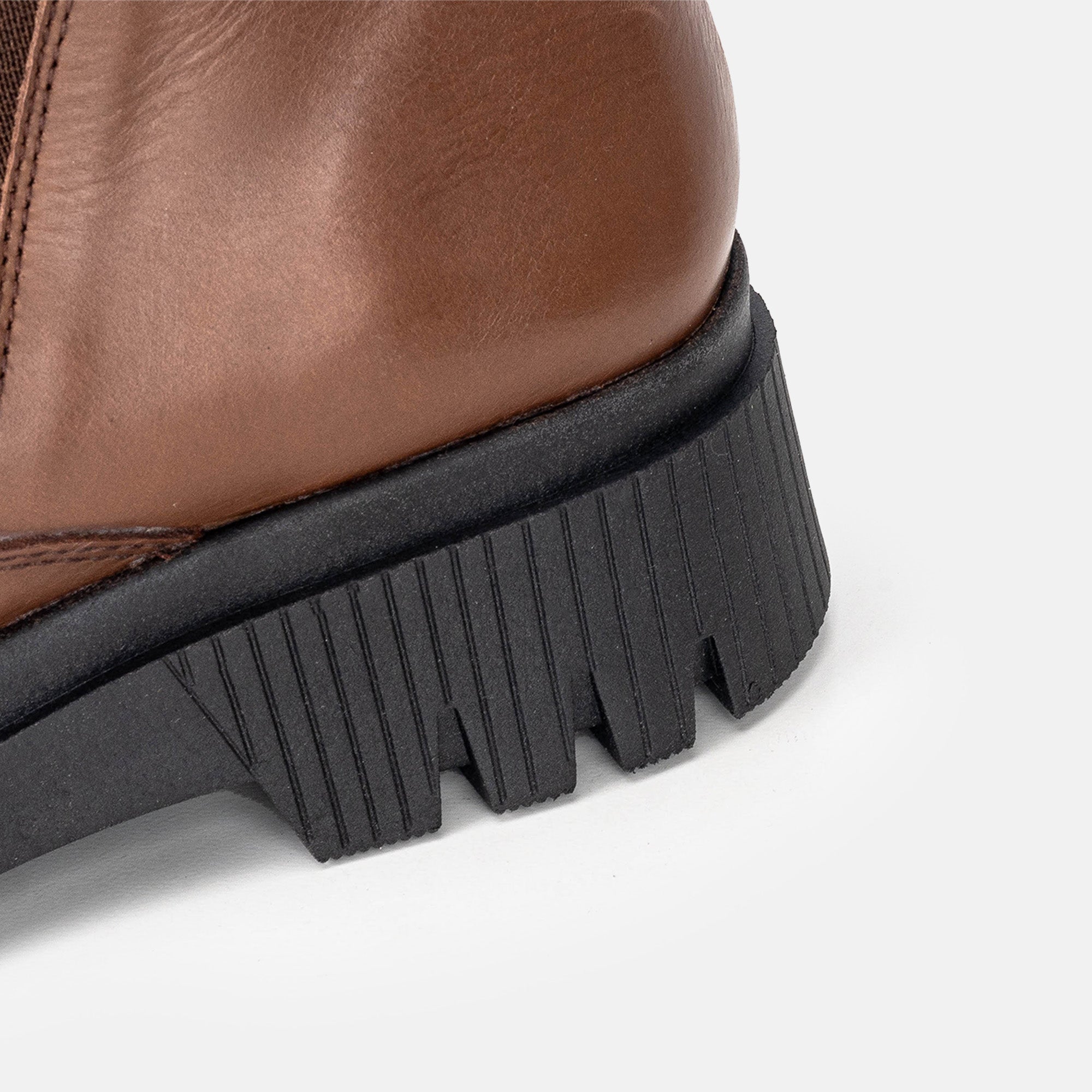 Volzak 1088 Bottine en cuir Marron