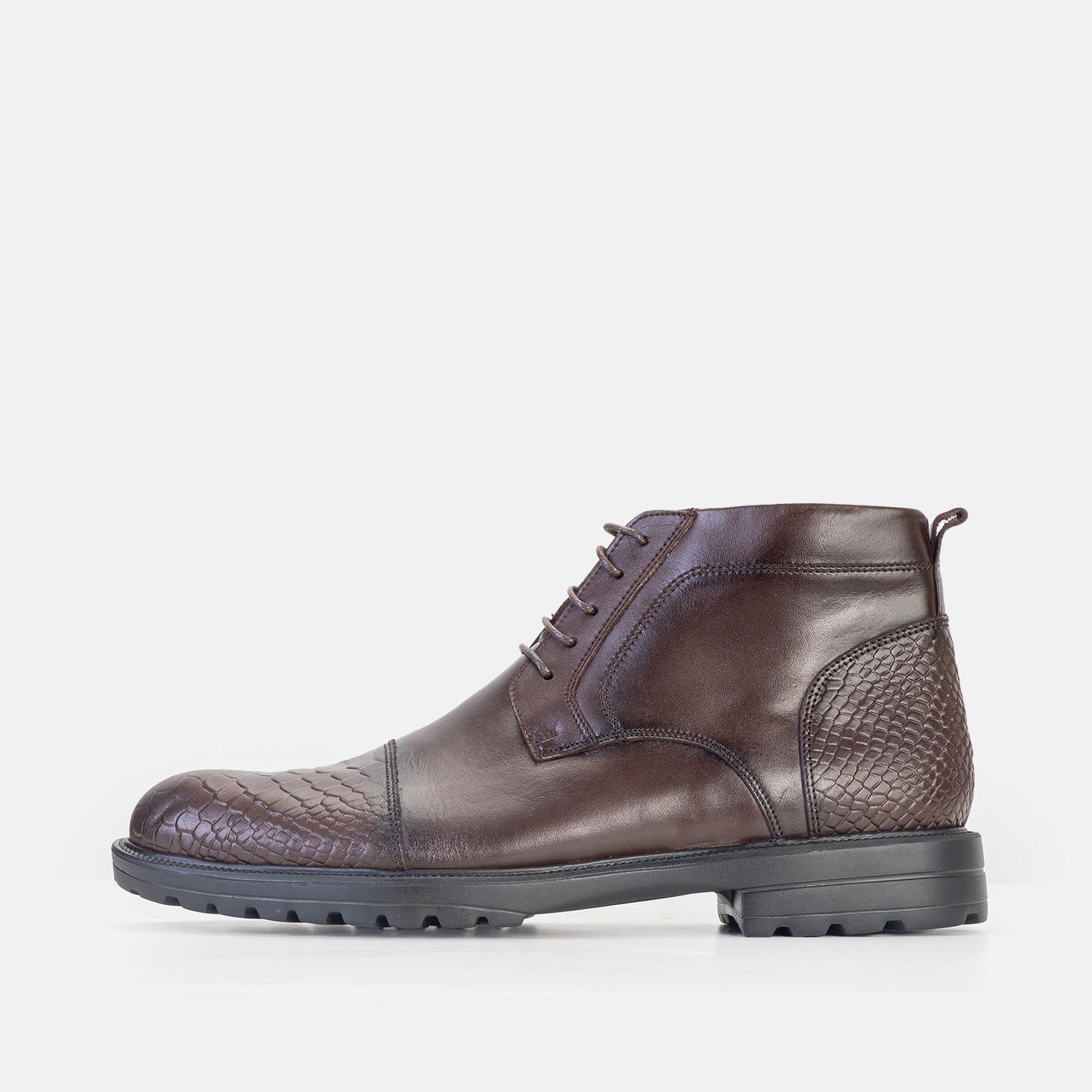 Volzak 5304 Brown Leather Ankle Boot