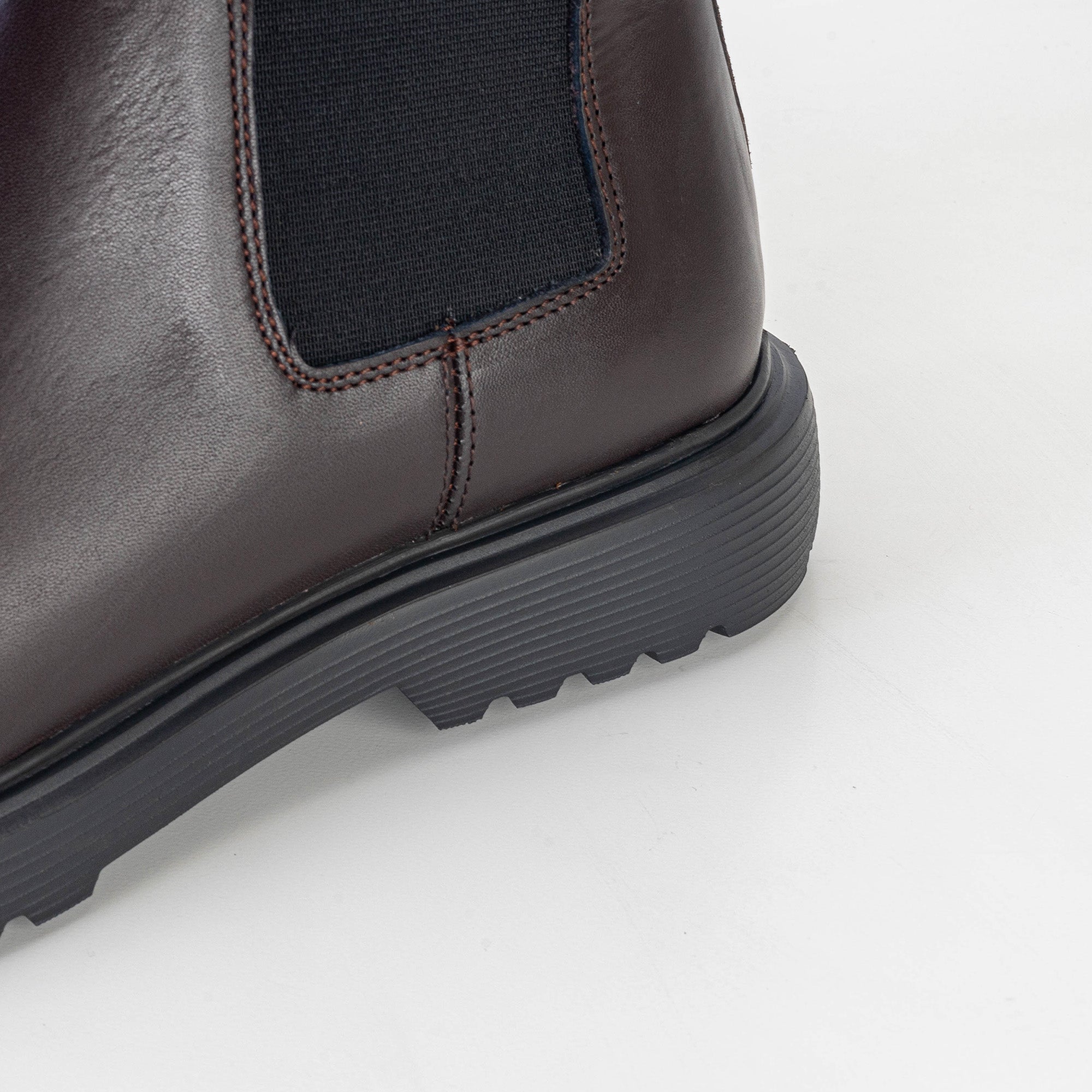 Volzak 0604 Brown leather ankle boot