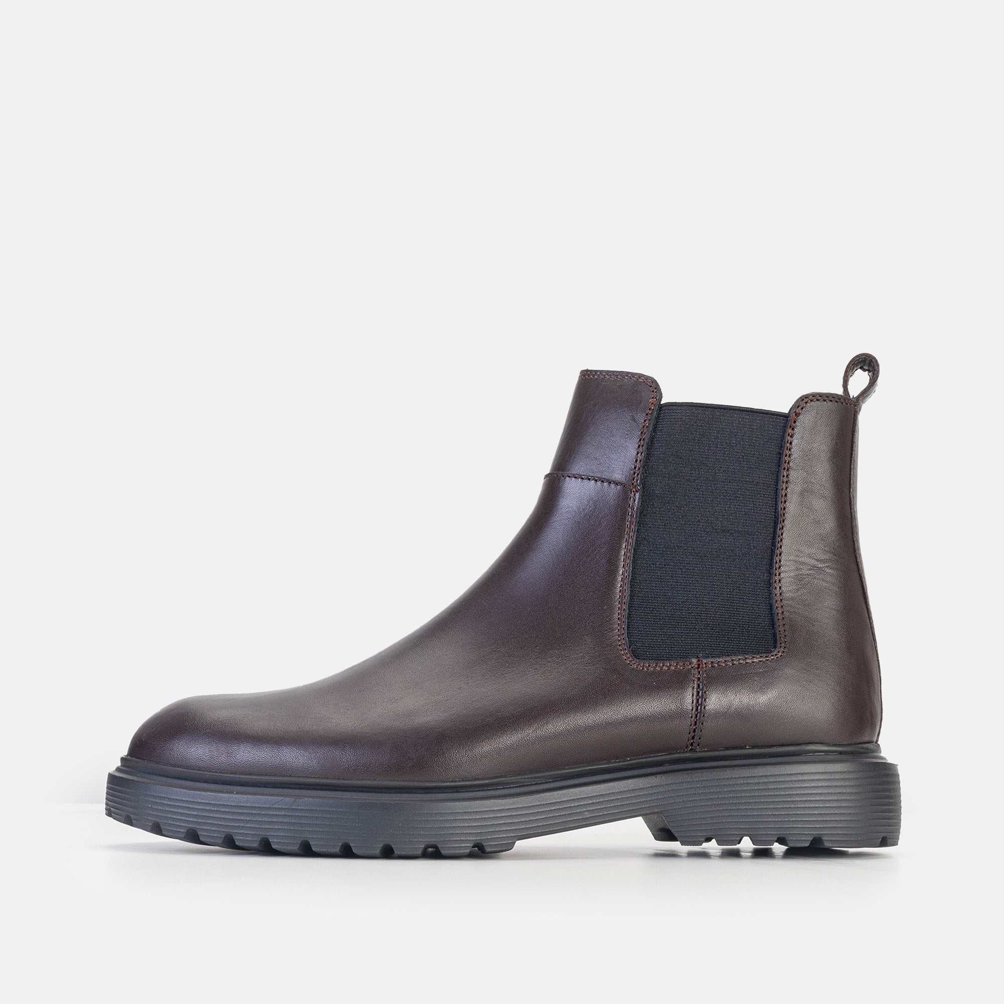 Volzak 0604 Brown leather ankle boot