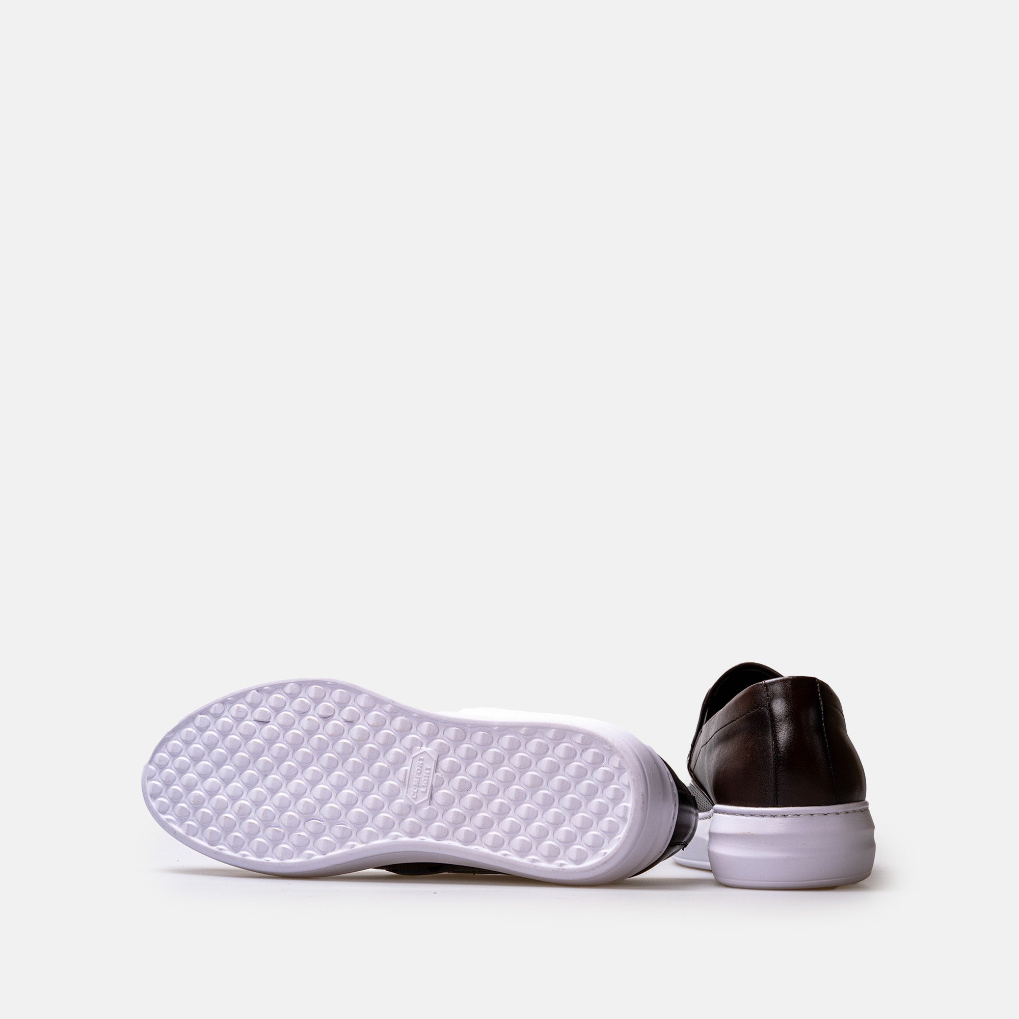 Volzak 5417 basket en cuir Marron