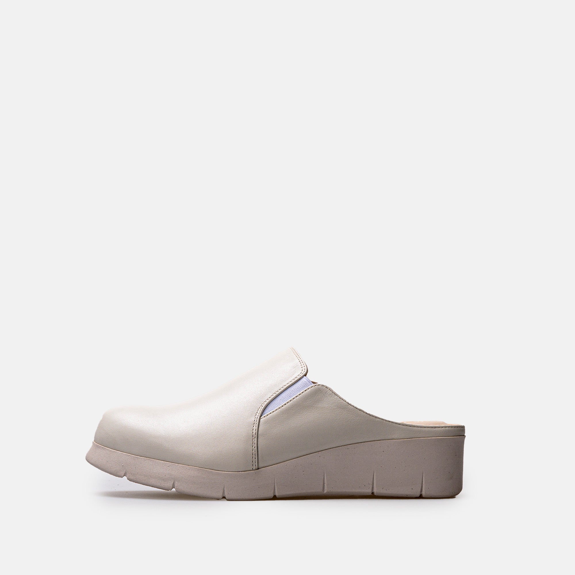 Volzak 06 Sabot en cuir Beige