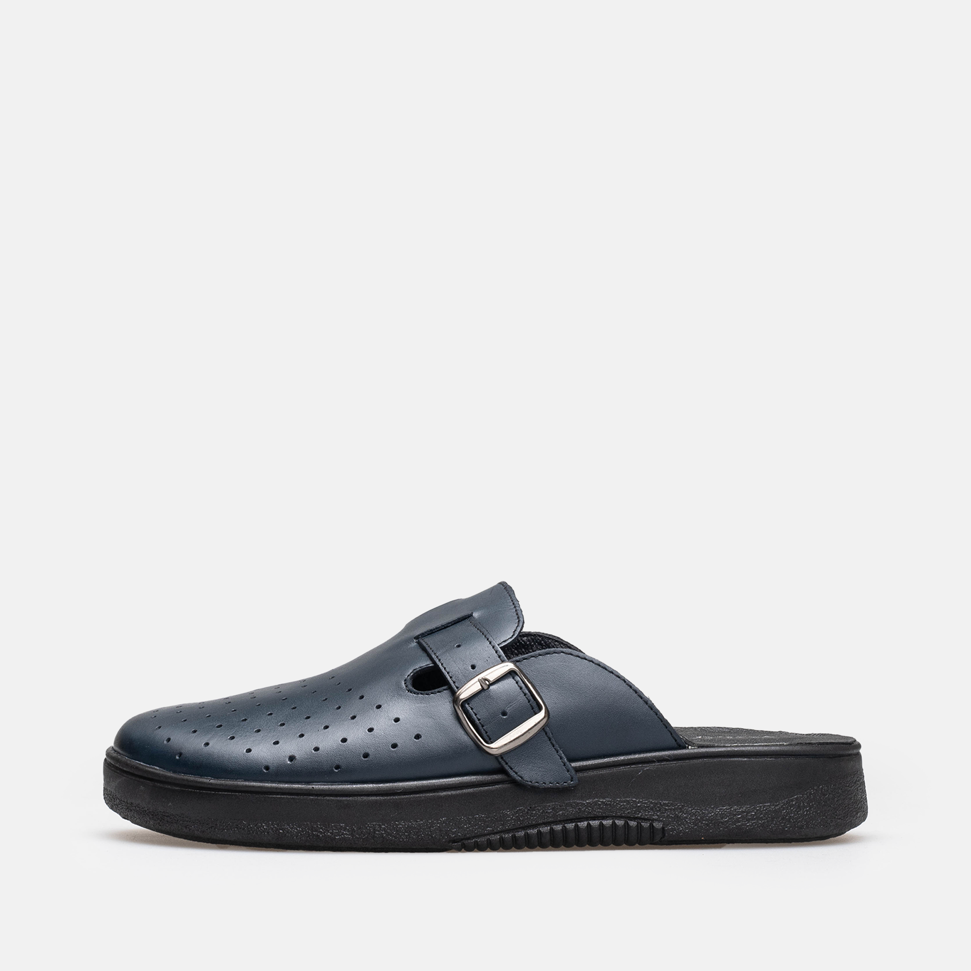 Volzak 5401 Sabot en cuir Bleu