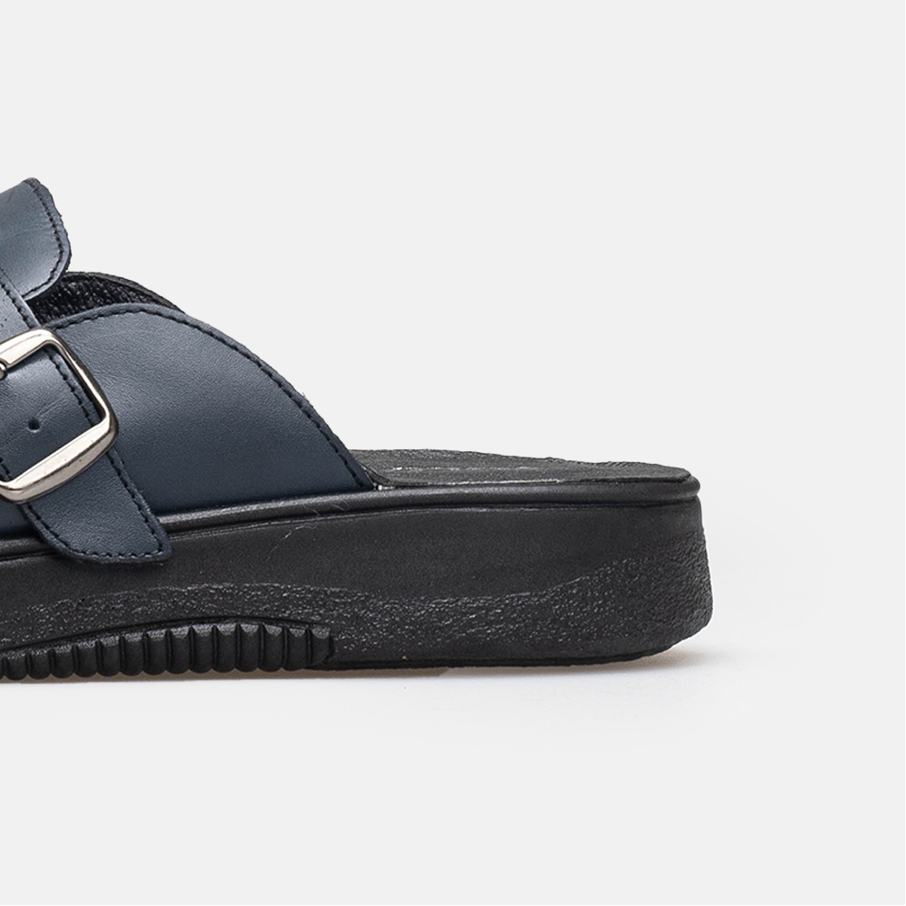 Volzak 5401 Sabot en cuir Bleu