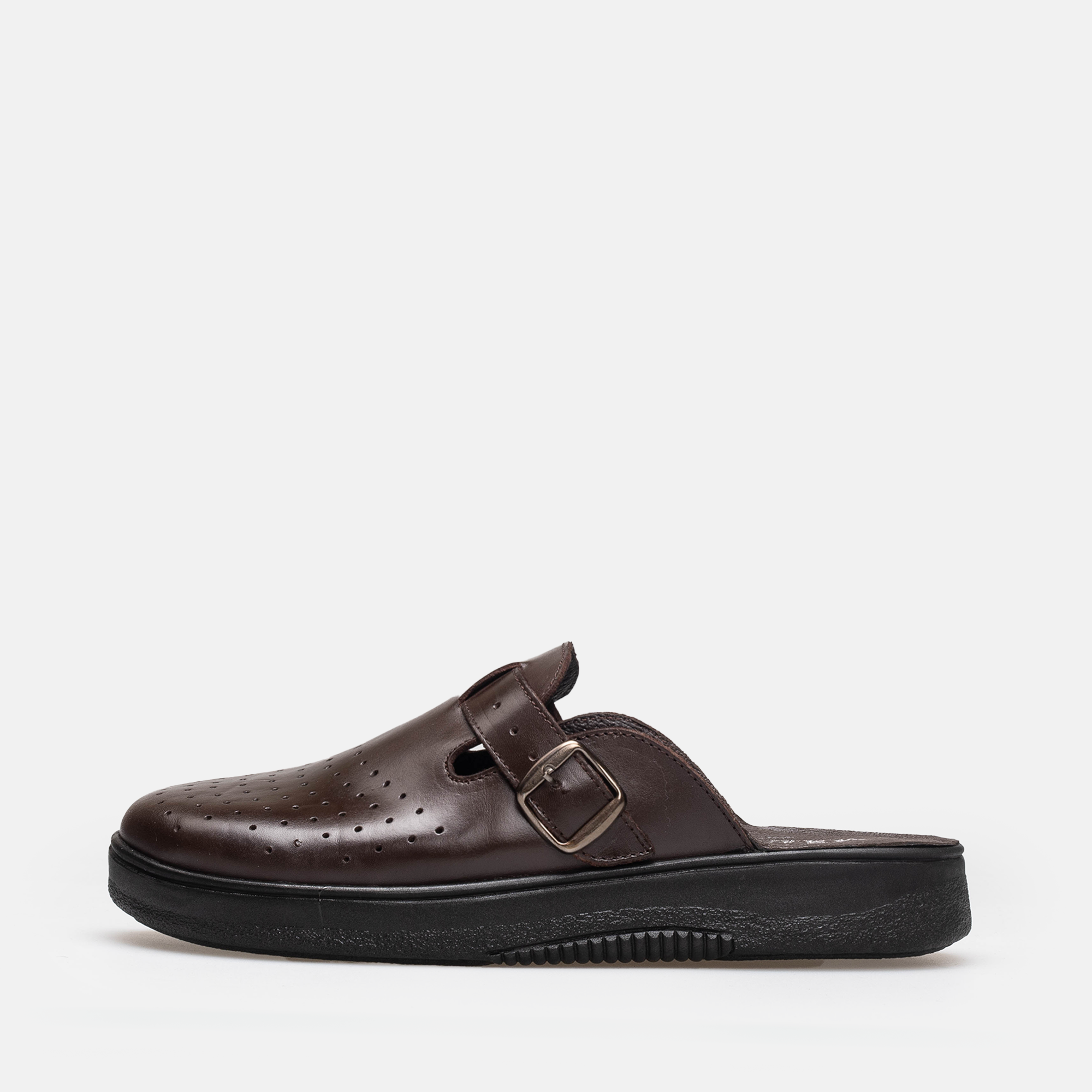 Volzak 5401 Sabot en cuir Marron
