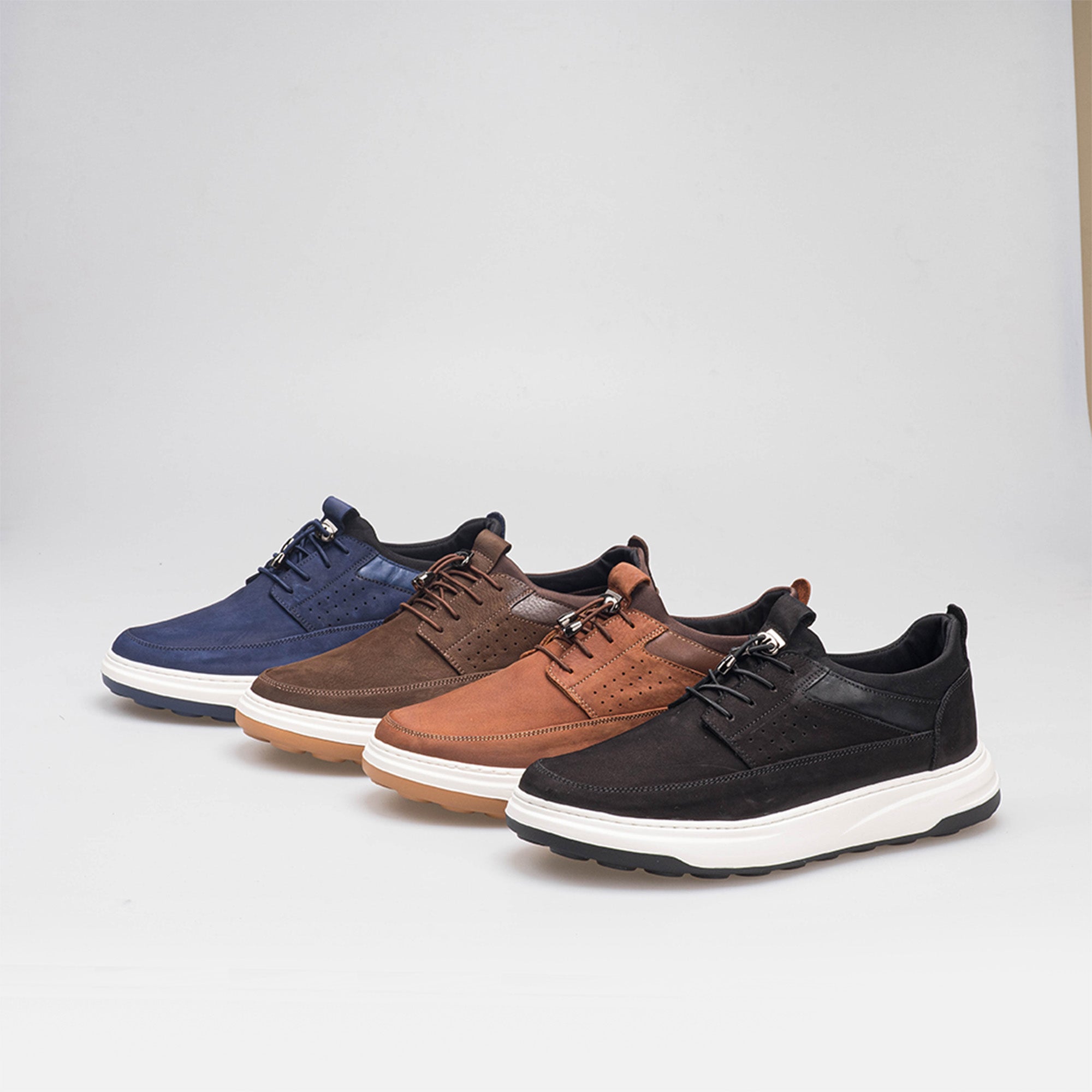 Volzak 317 basket en nubuck Marron