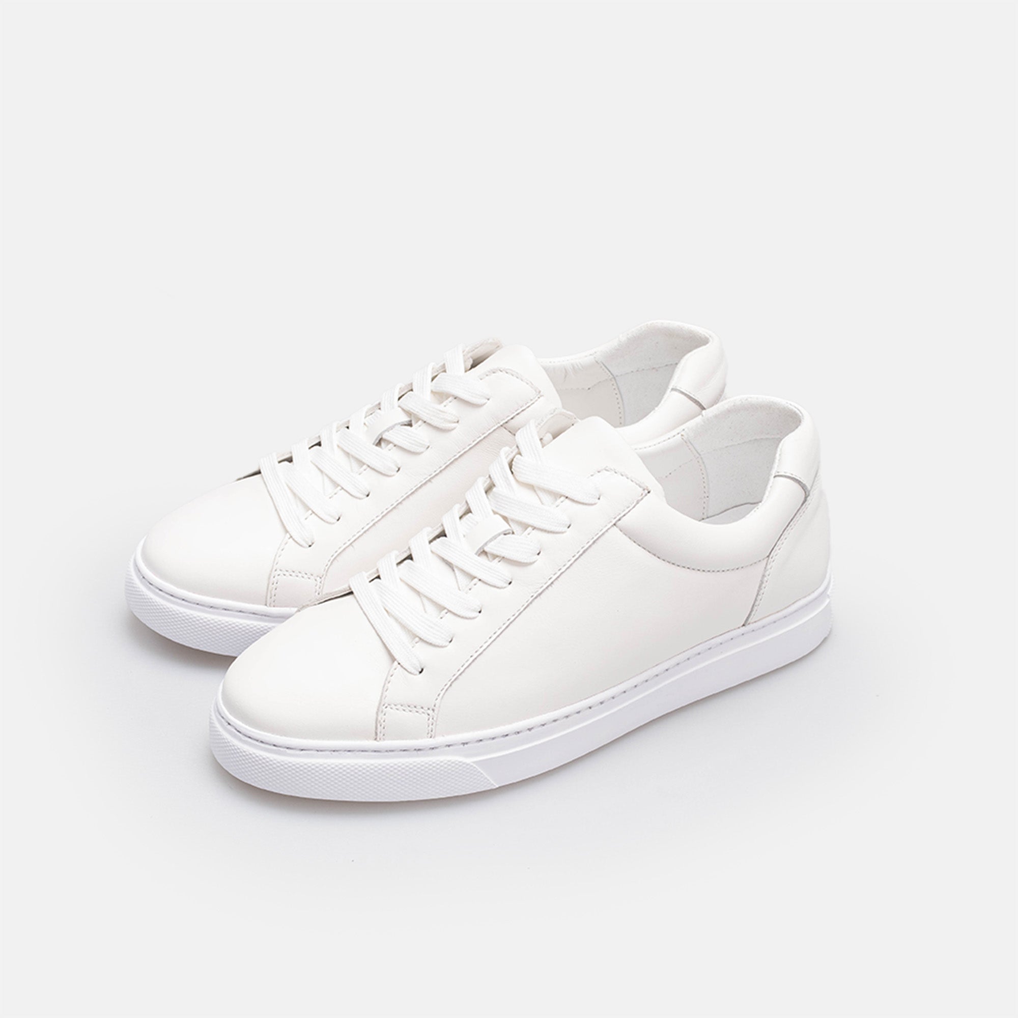 Volzak 1735 Basket en cuir Blanc