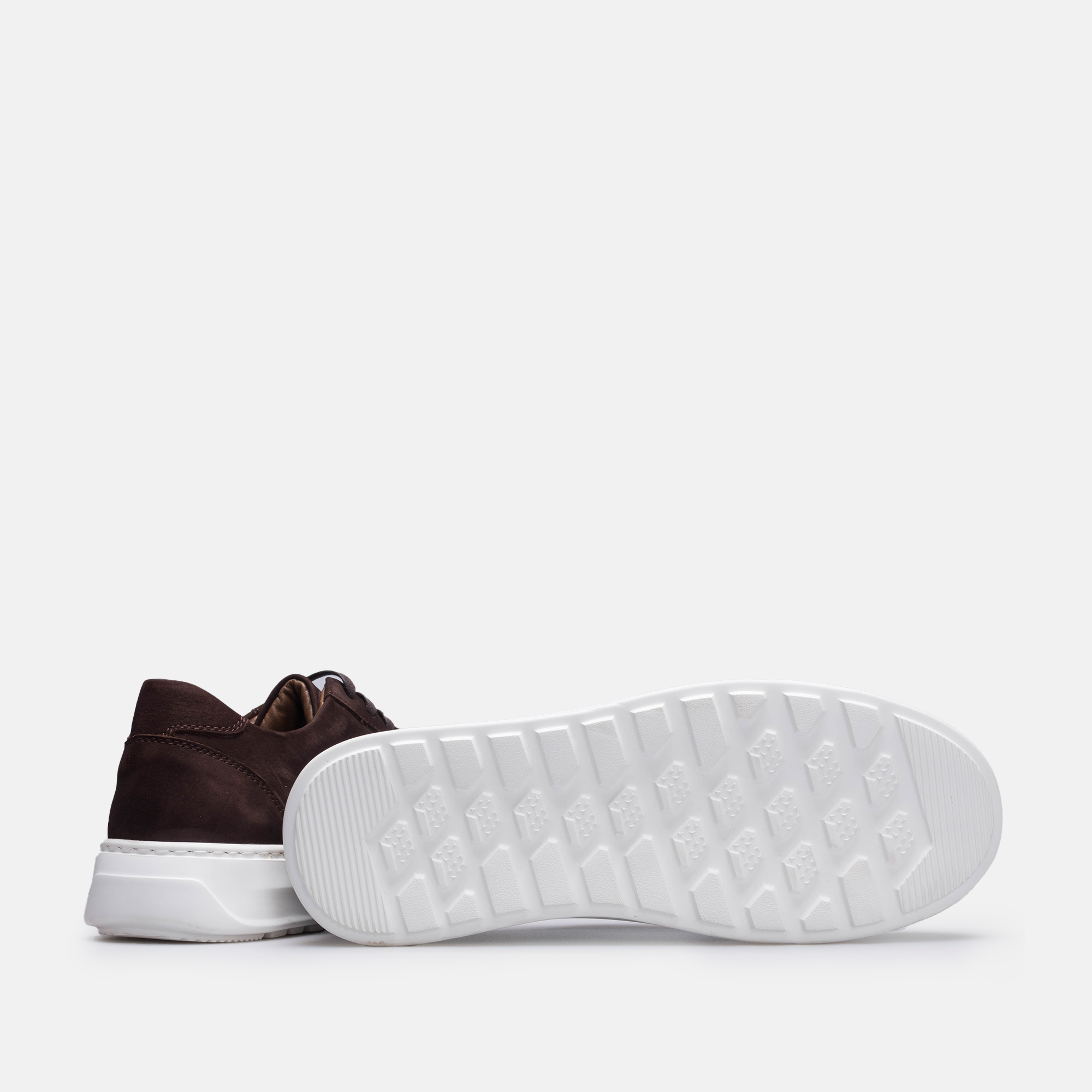Volzak 6041 Basket en nubuck Marron